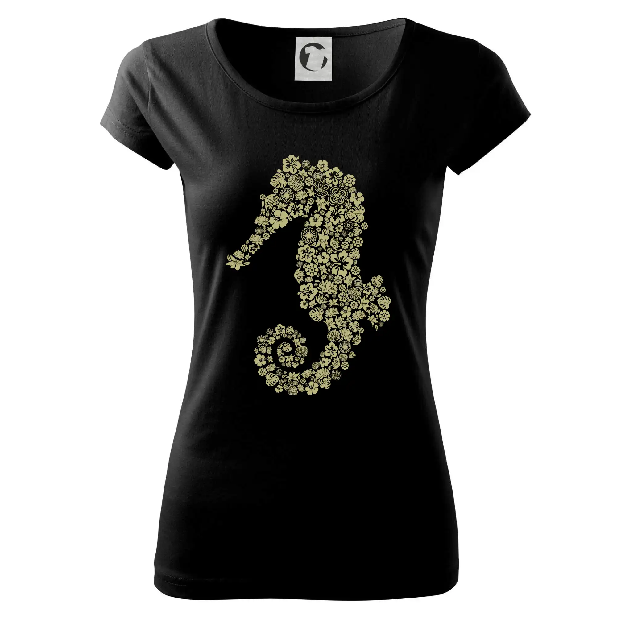 Vodácke tričká - Sea Horse icons - Dámske tričko Pure