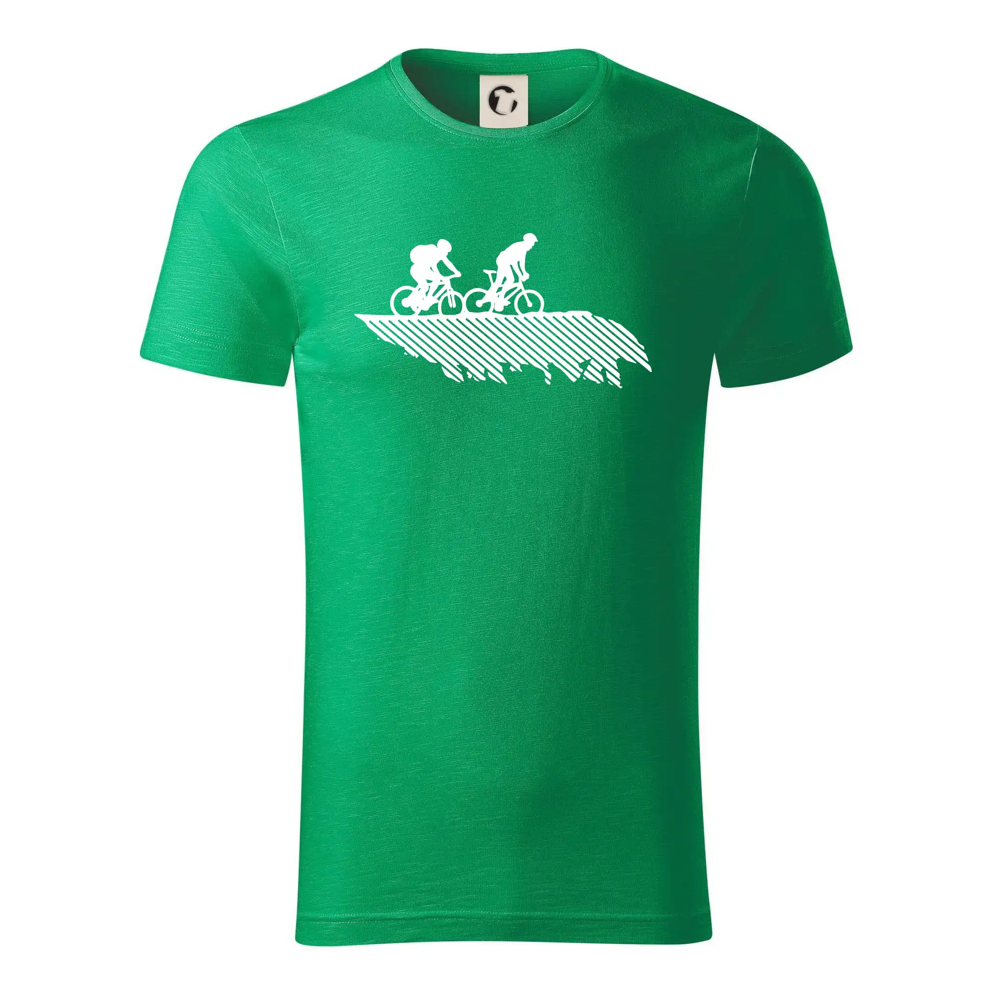 Tričko ako darček pre cyklistu - Cyclo duo - Tričko z organickej bavlny