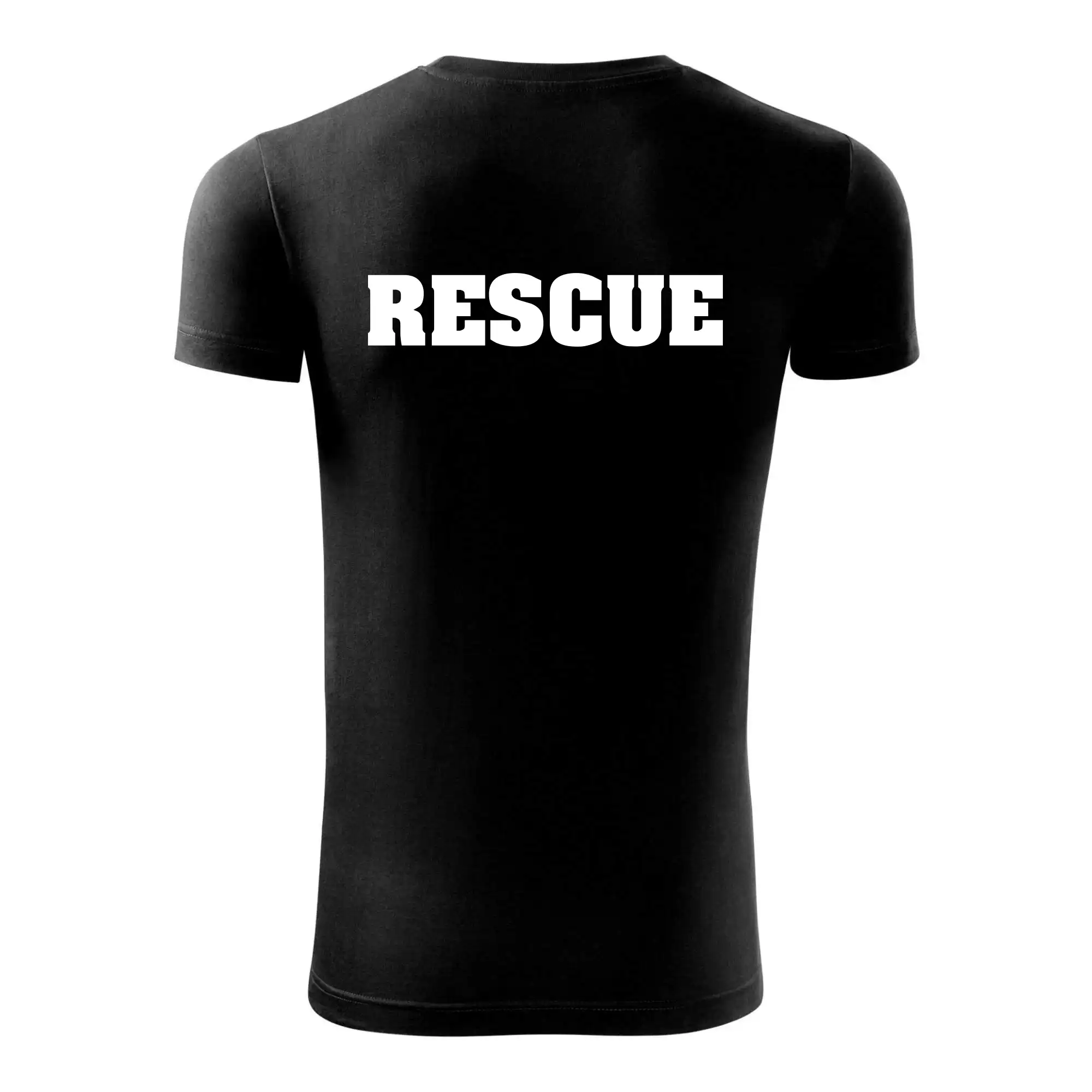 Rescue - Hviezda na prsníku + nápis na chrbte