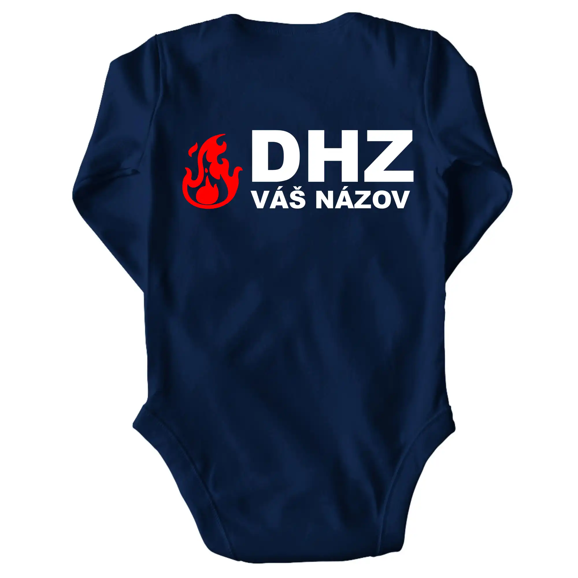 DHZ (oheň, firesport, názov sboru - vlastný nápis)