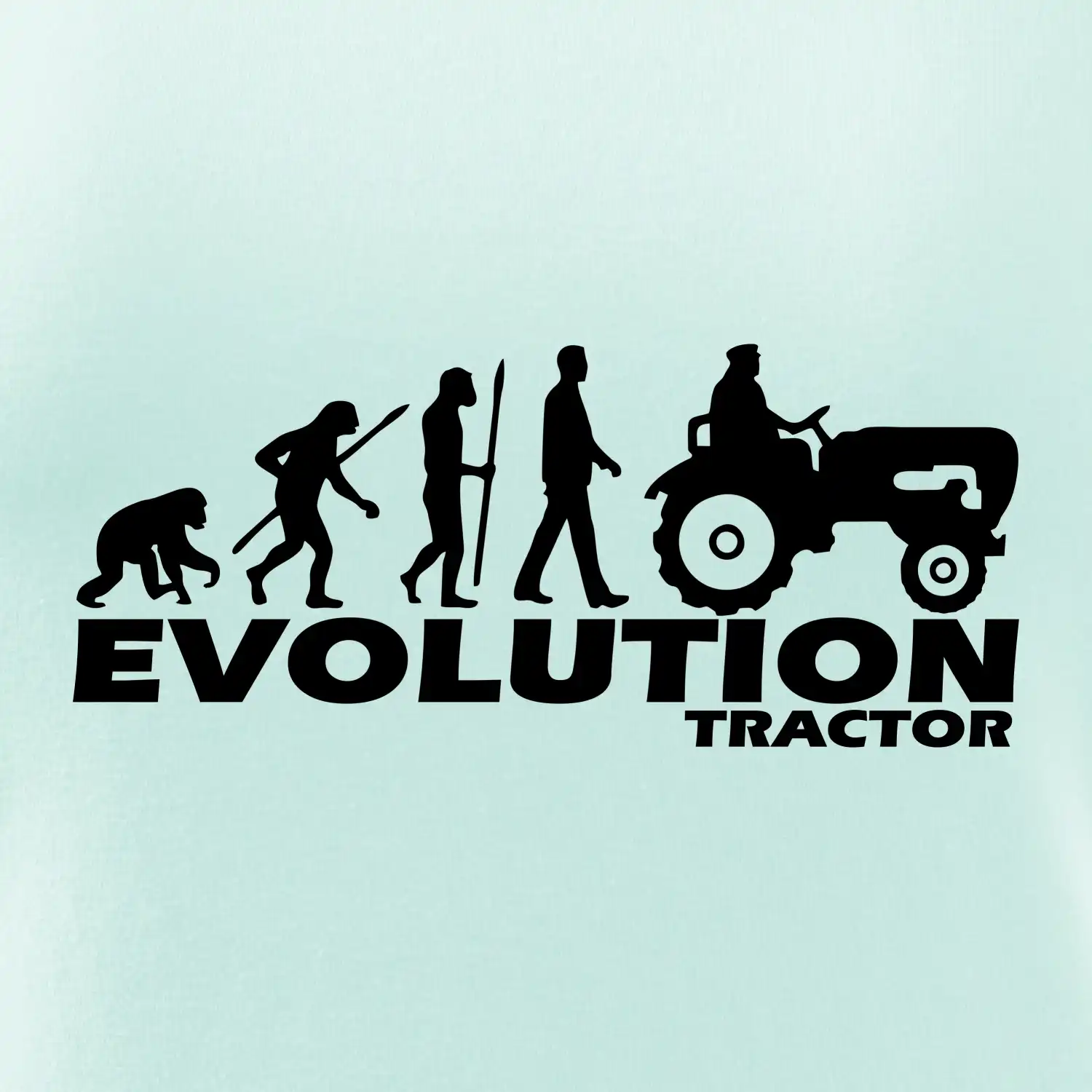 Evoluce traktor