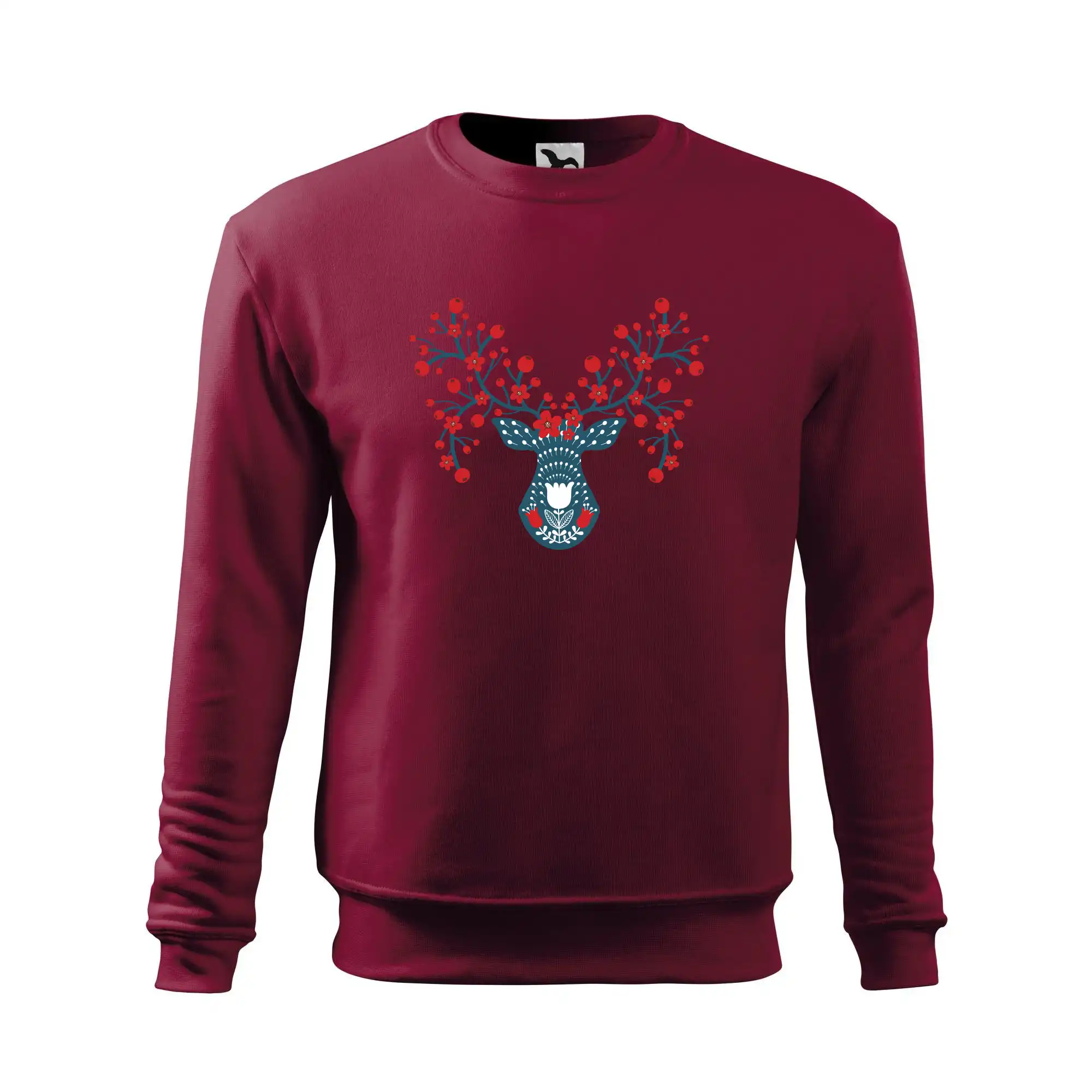 Folklor - jelen s červenými plody