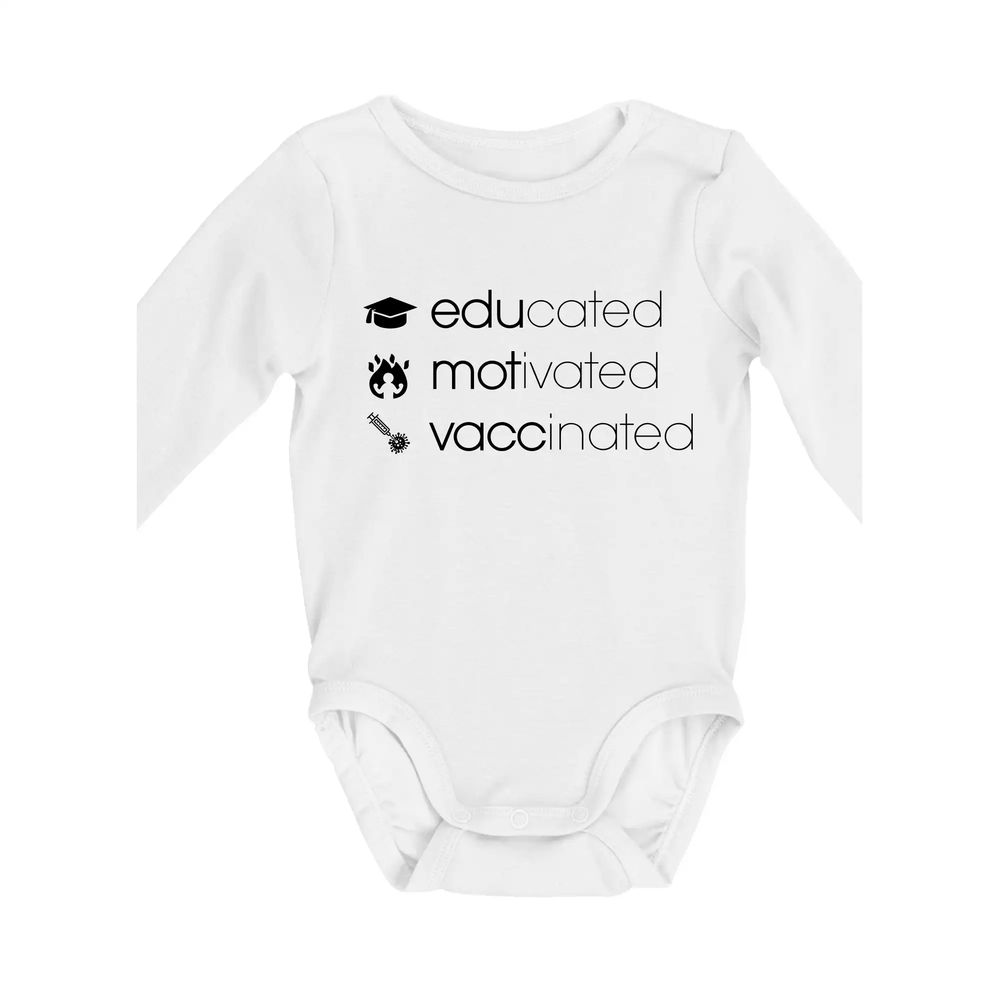 Educated motivated vaccinated