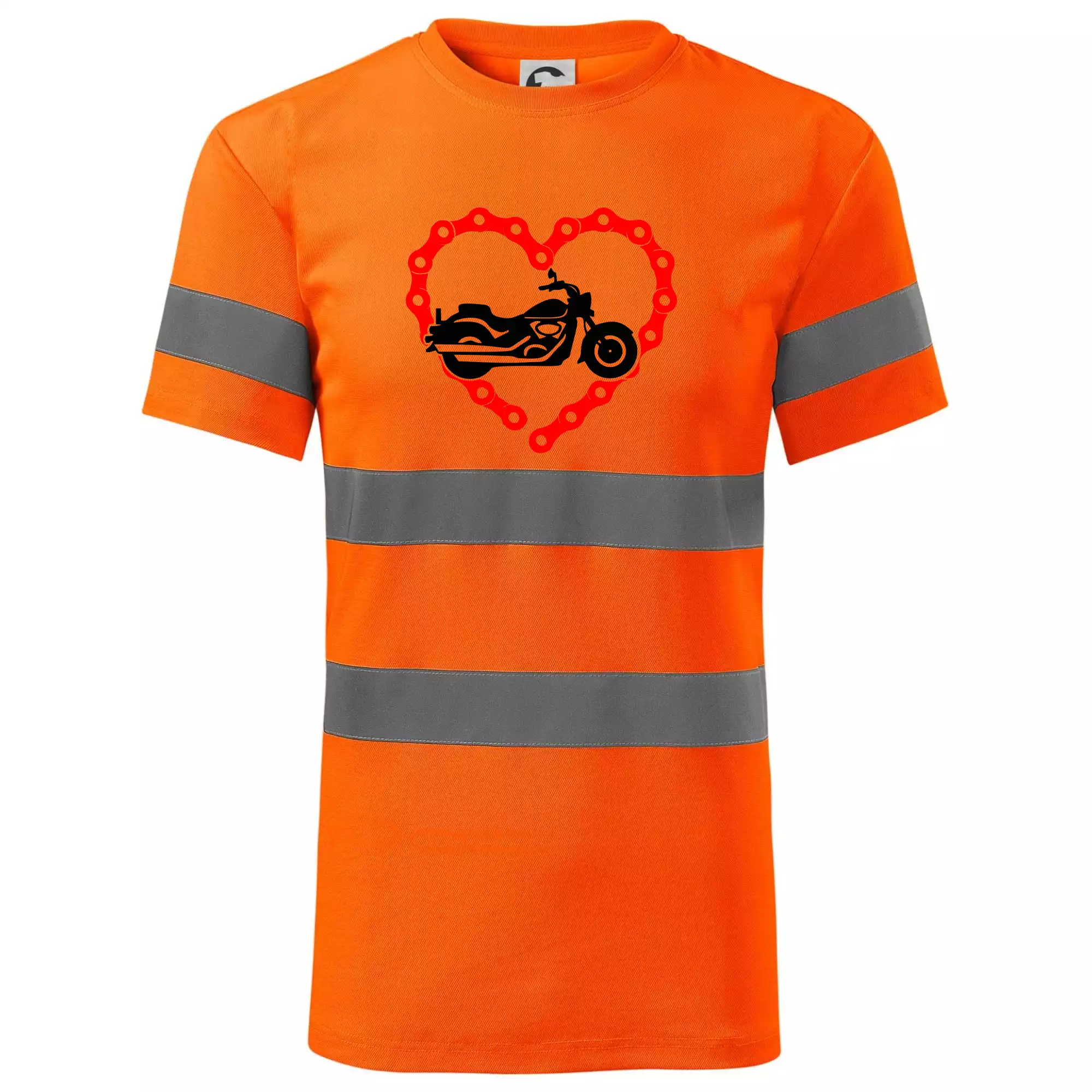 Moto srdce řetěz - chopper