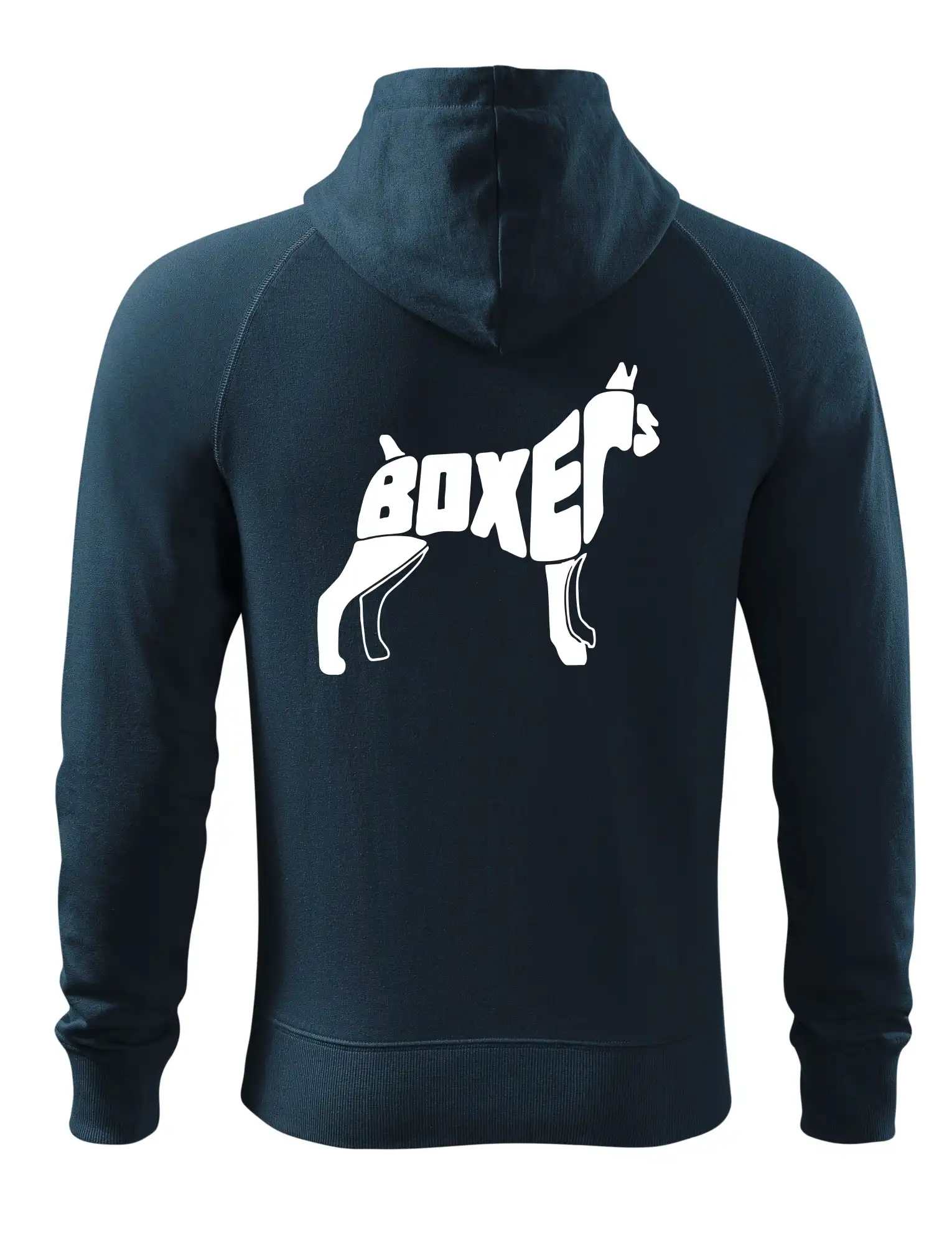 Boxer nápis v tele
