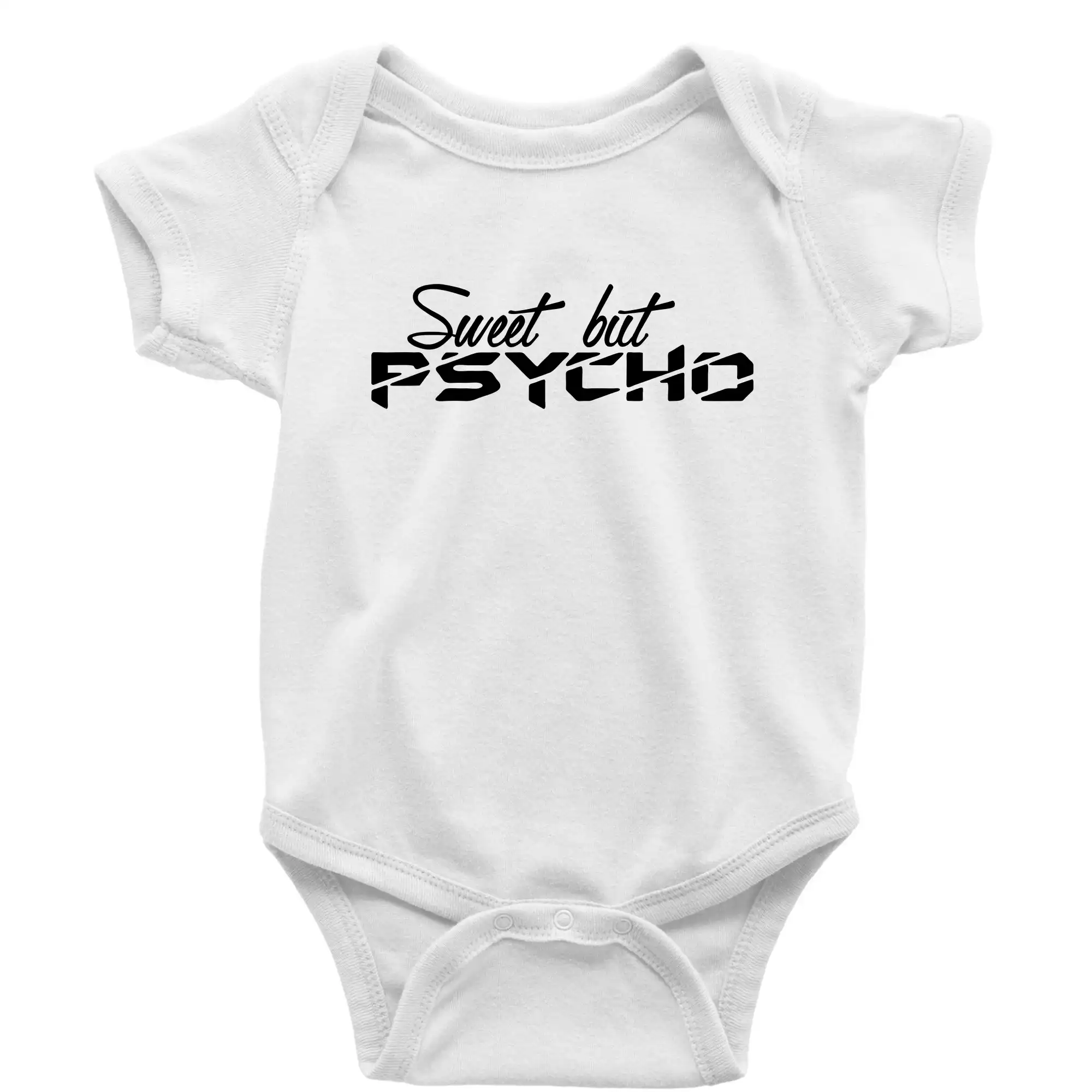Tričká na párty - Sweet but psycho - Body dojčenské s krátkym rukávom