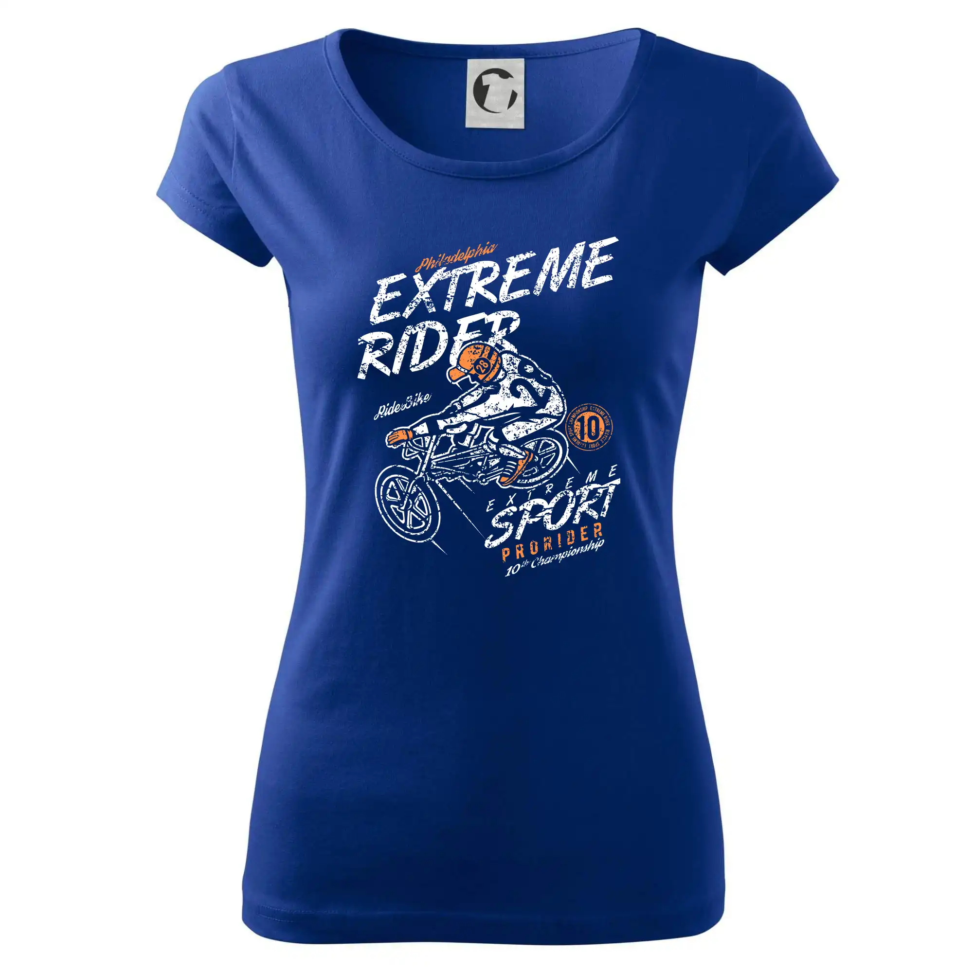 Tričko ako darček pre cyklistu - Extreme Rider - Dámske tričko Pure