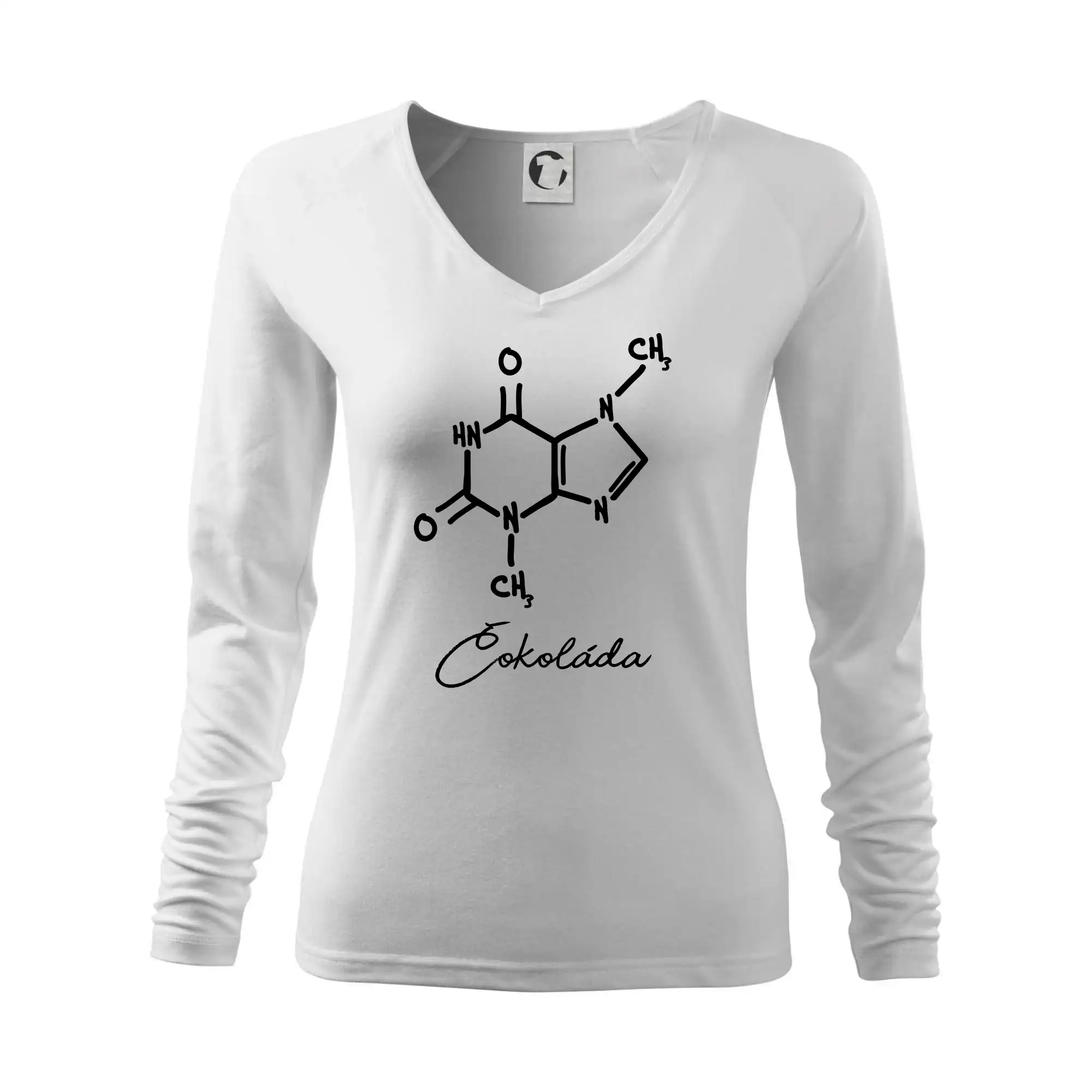 Čokoláda chémia - Tričko dámske Elegance