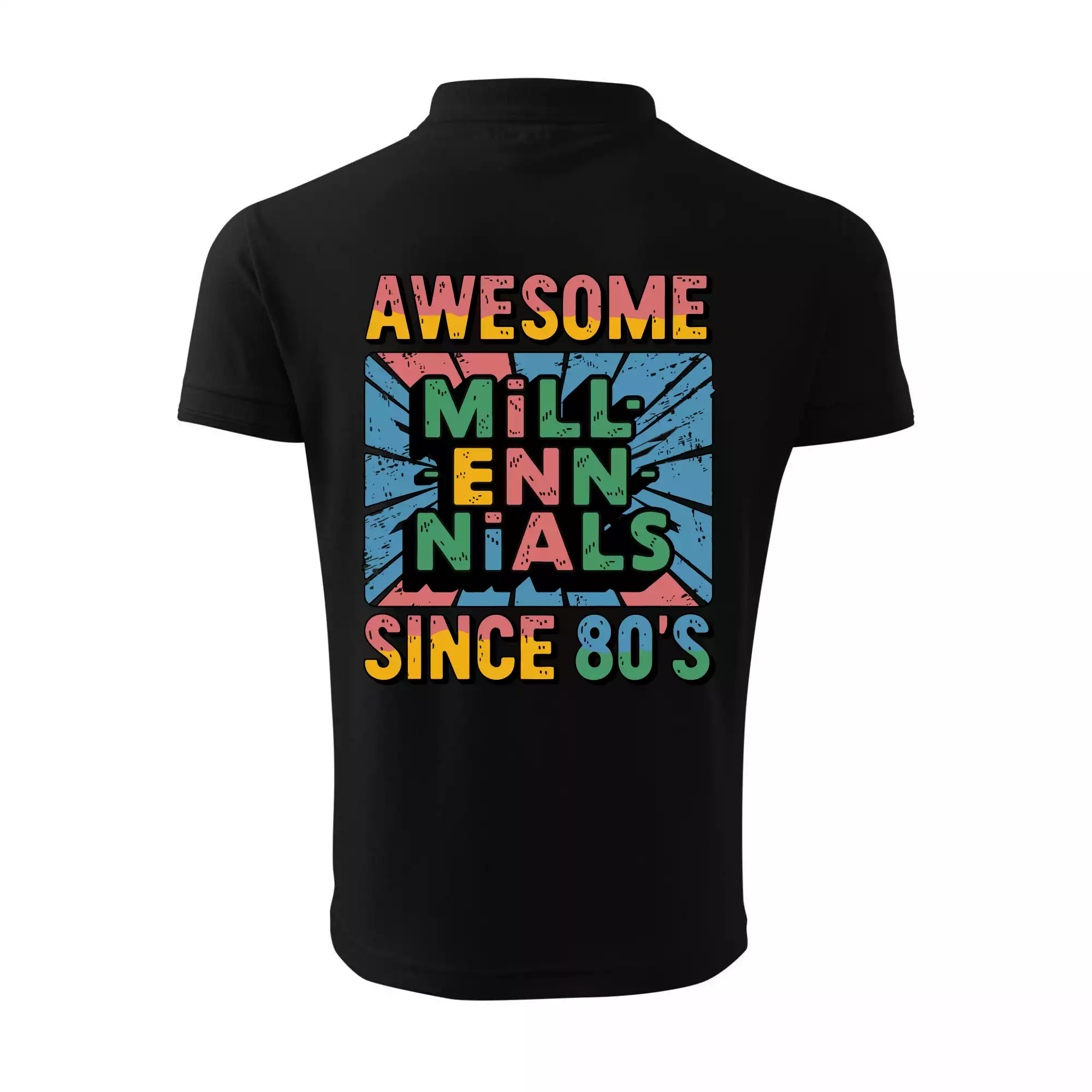 Generace Y - Barevný Awesome Millennials Since 80's