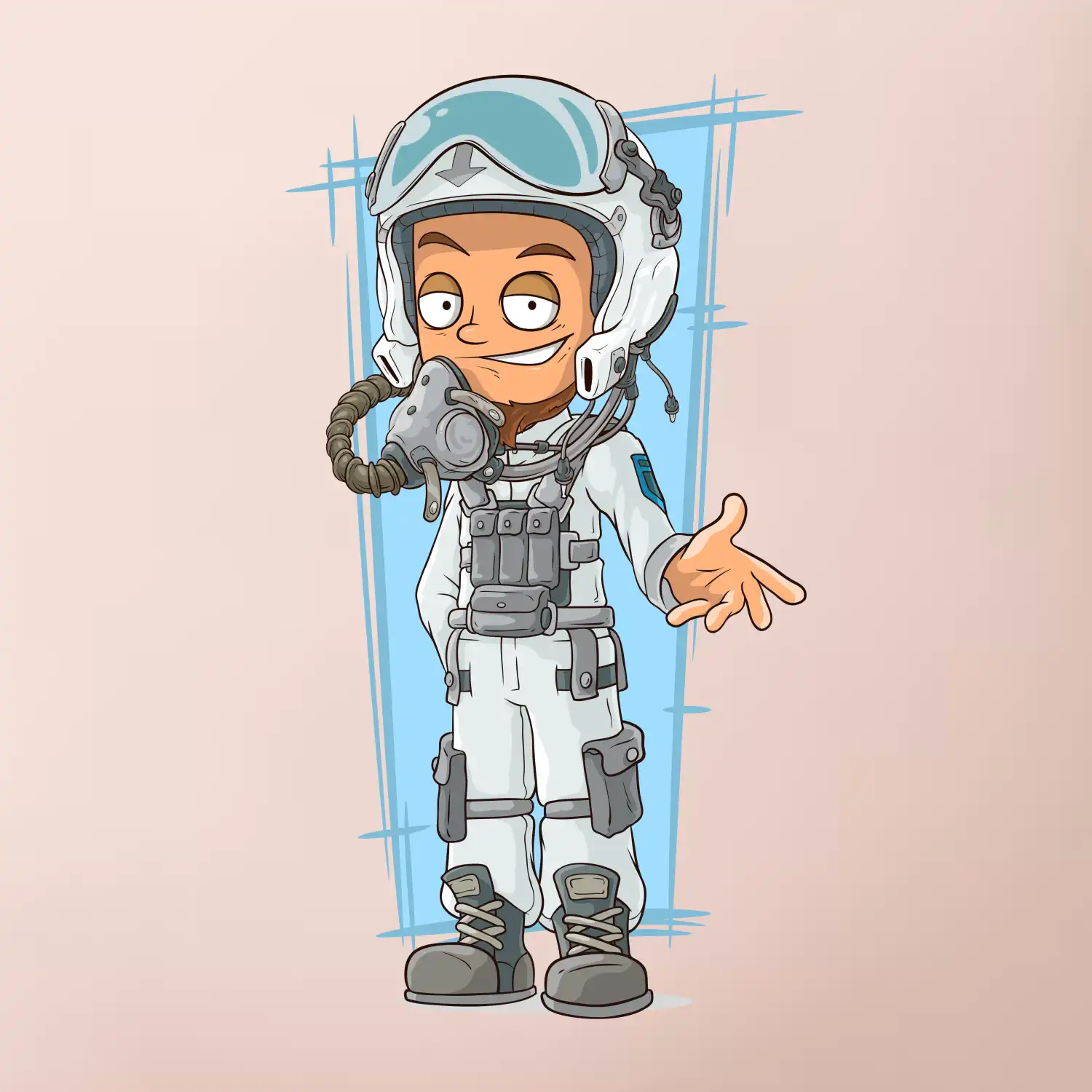 Vesmírny vojak modrý