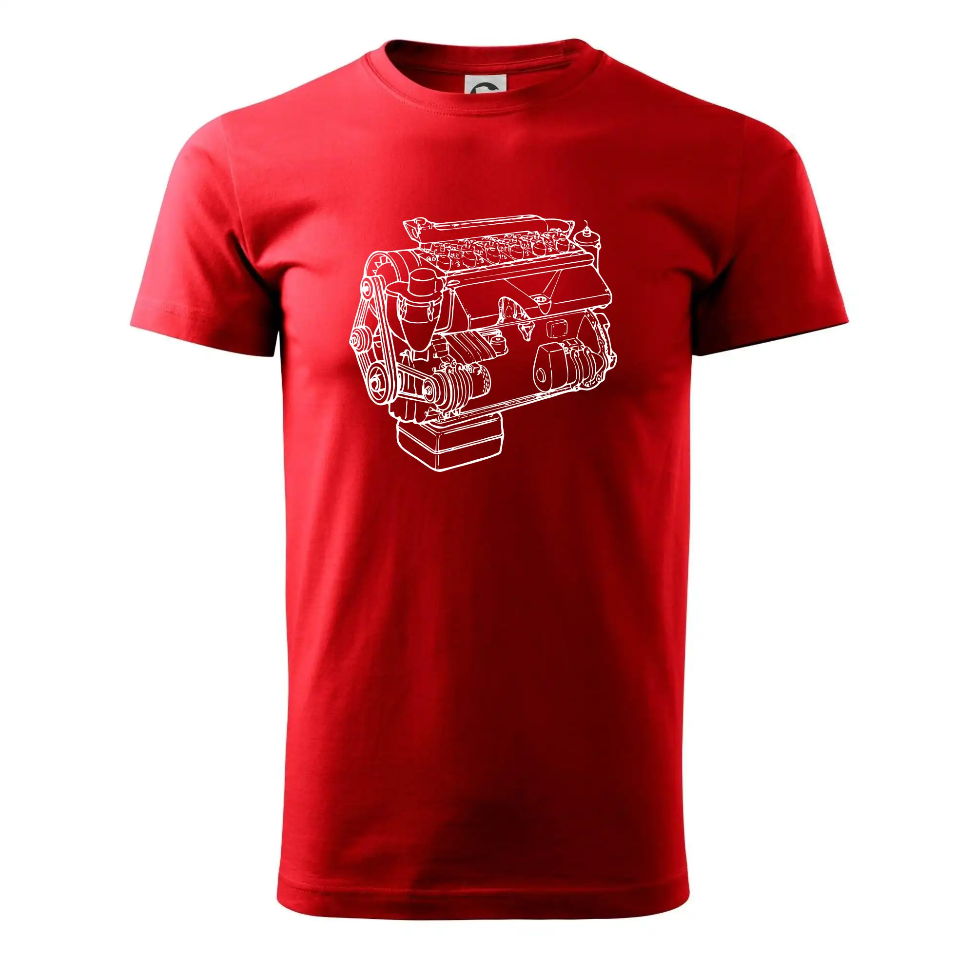 Tričká s kamionmi a nákladiakmi - Motor T912 V3S - Tričko extra veľké  (5-8XL)