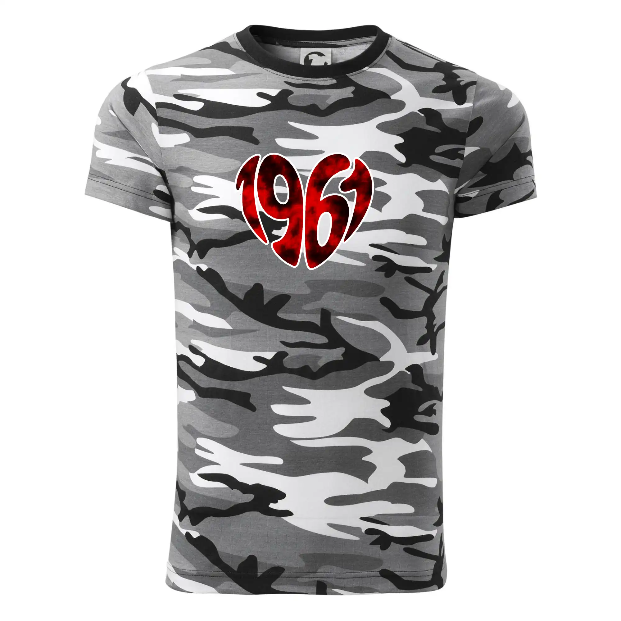 Trička s ročníkom 1961 - 1961 v srdci - Army CAMOUFLAGE