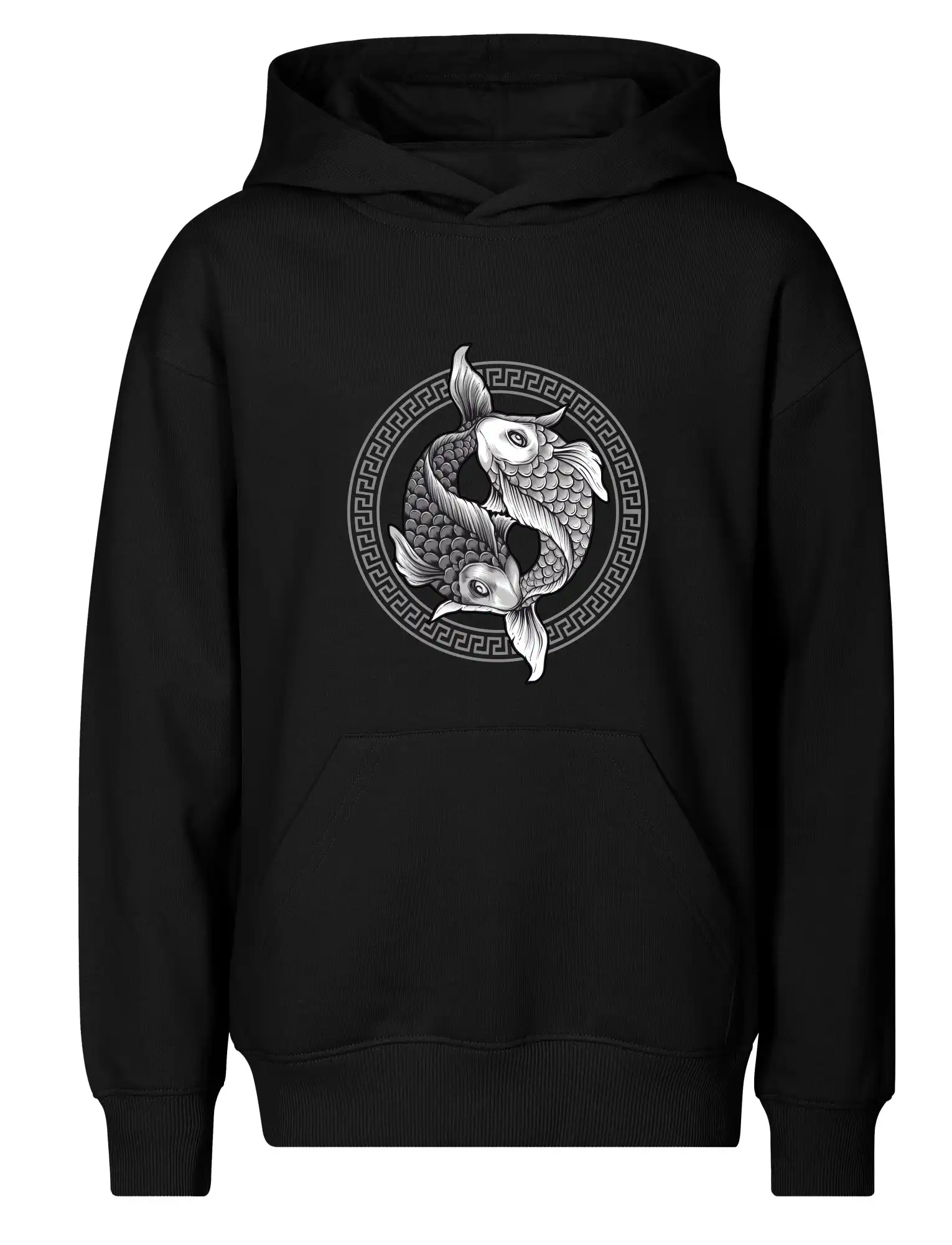 Yin & Yang ryby černobílé