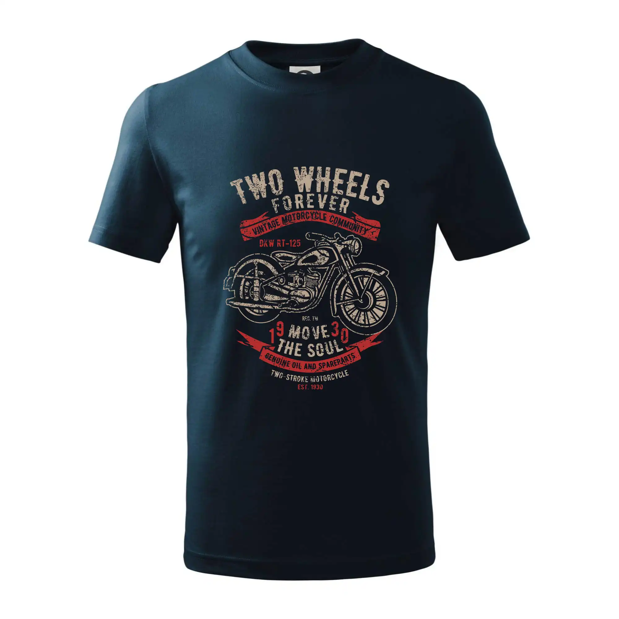 Tričká a mikiny s potlačou motoriek – pre pravých motorkárov - Two Wheels Forever 2 - Tričko detské bavlnené
