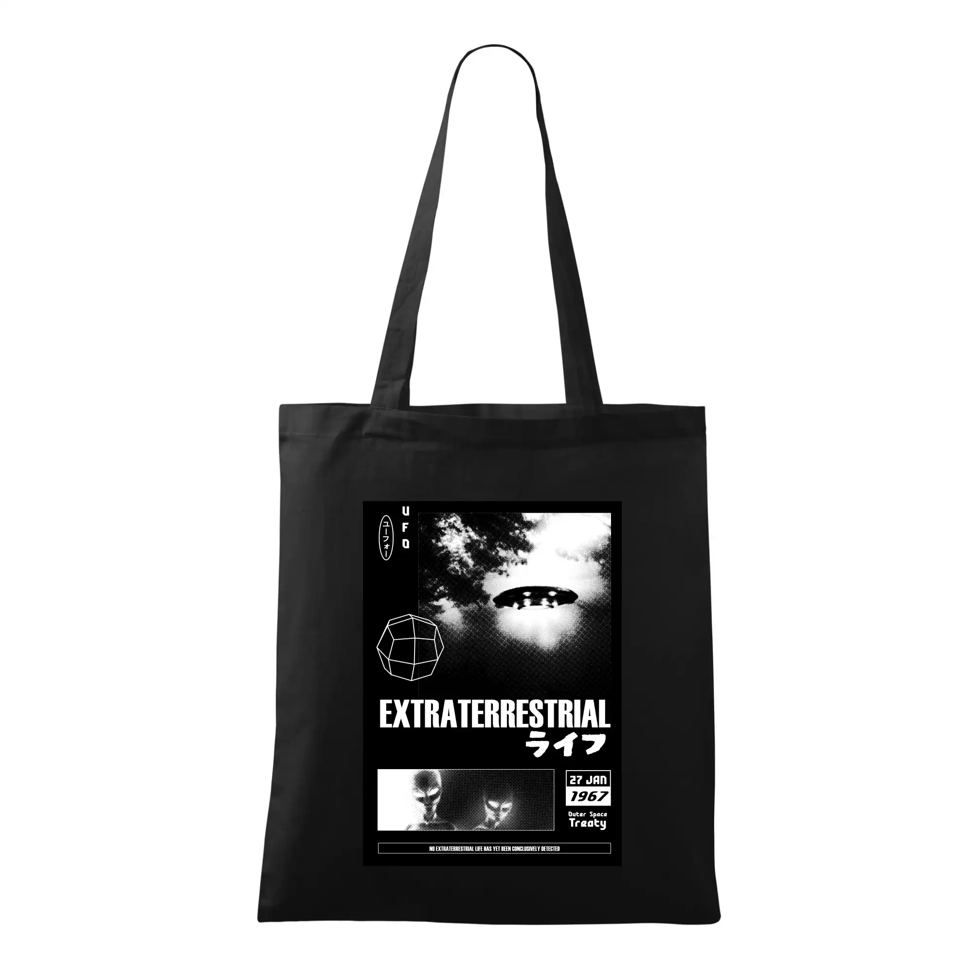 Vesmirne tričká - Poster UFO - Taška bavlnená