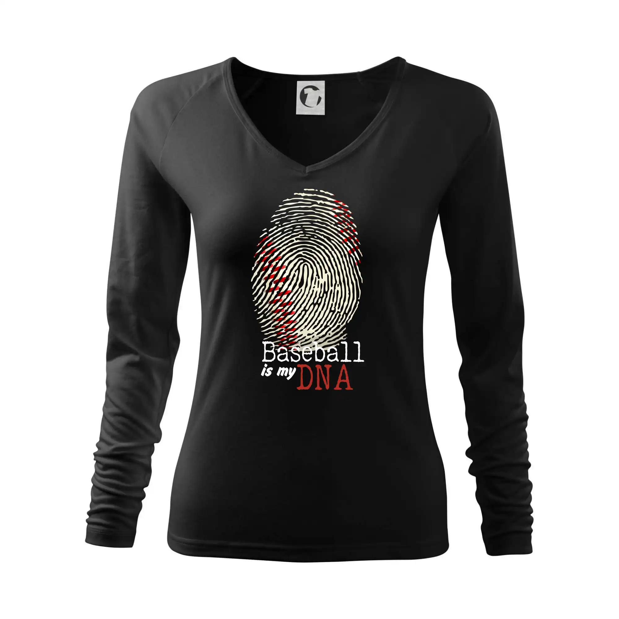 Tričká baseball - Baseball is my DNA - Tričko dámske Elegance