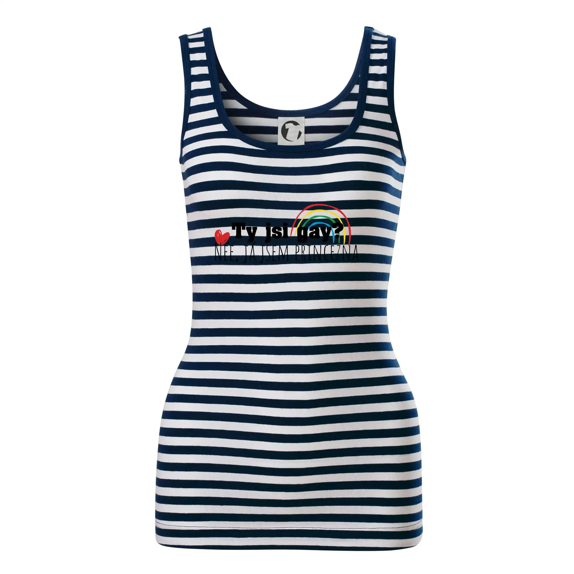 Tričká pre LGBT a Queer komunitu - Gay princezna - Sailor tielko na vodu