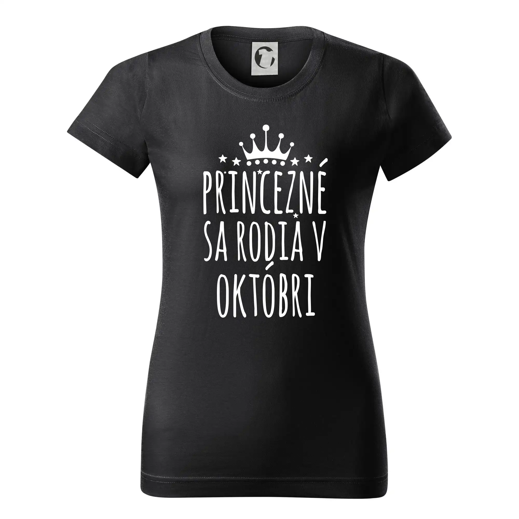 Tričká pre narodených v septembri - Princezné sa rodia v septembri - Dámske tričko basic - ľahko voľnejšie a dlhšie