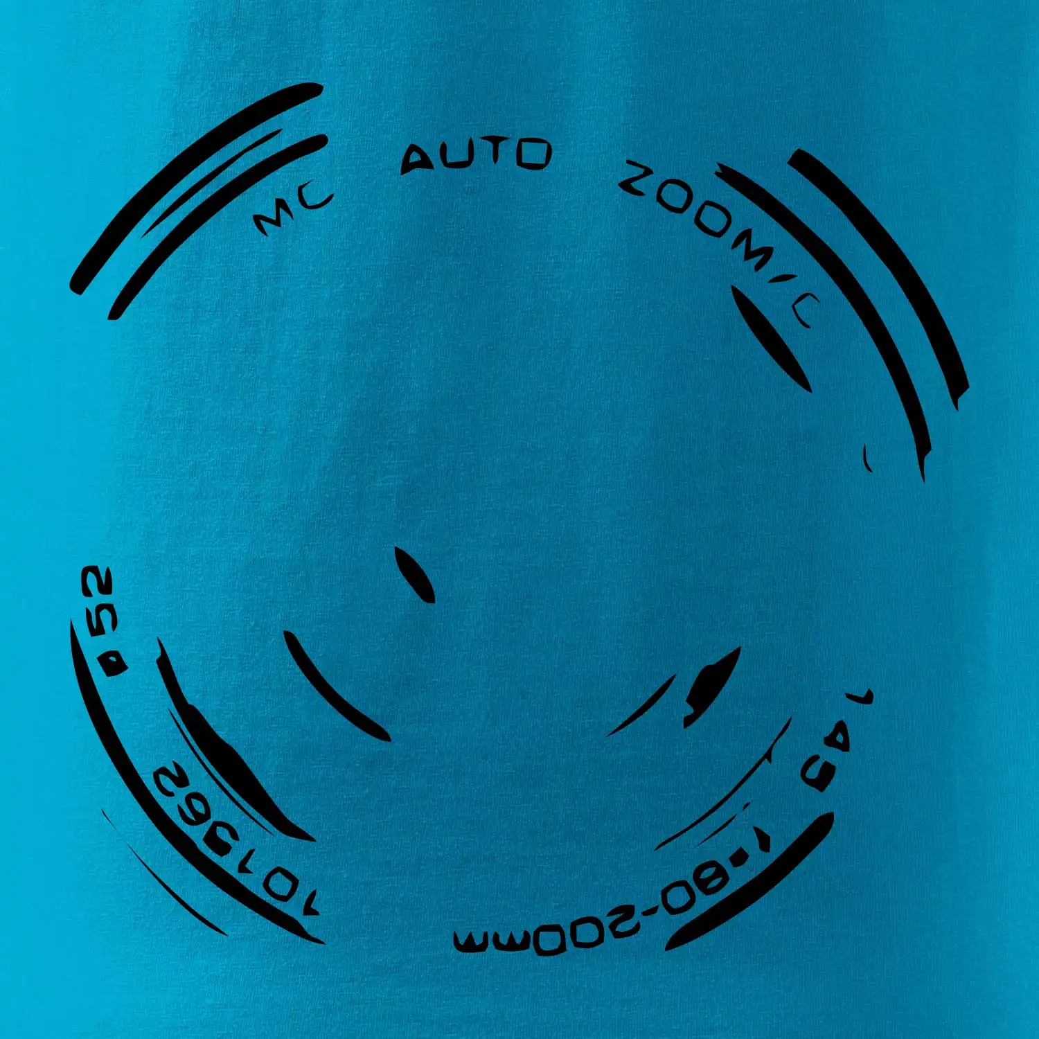 Foto objektiv obtisk