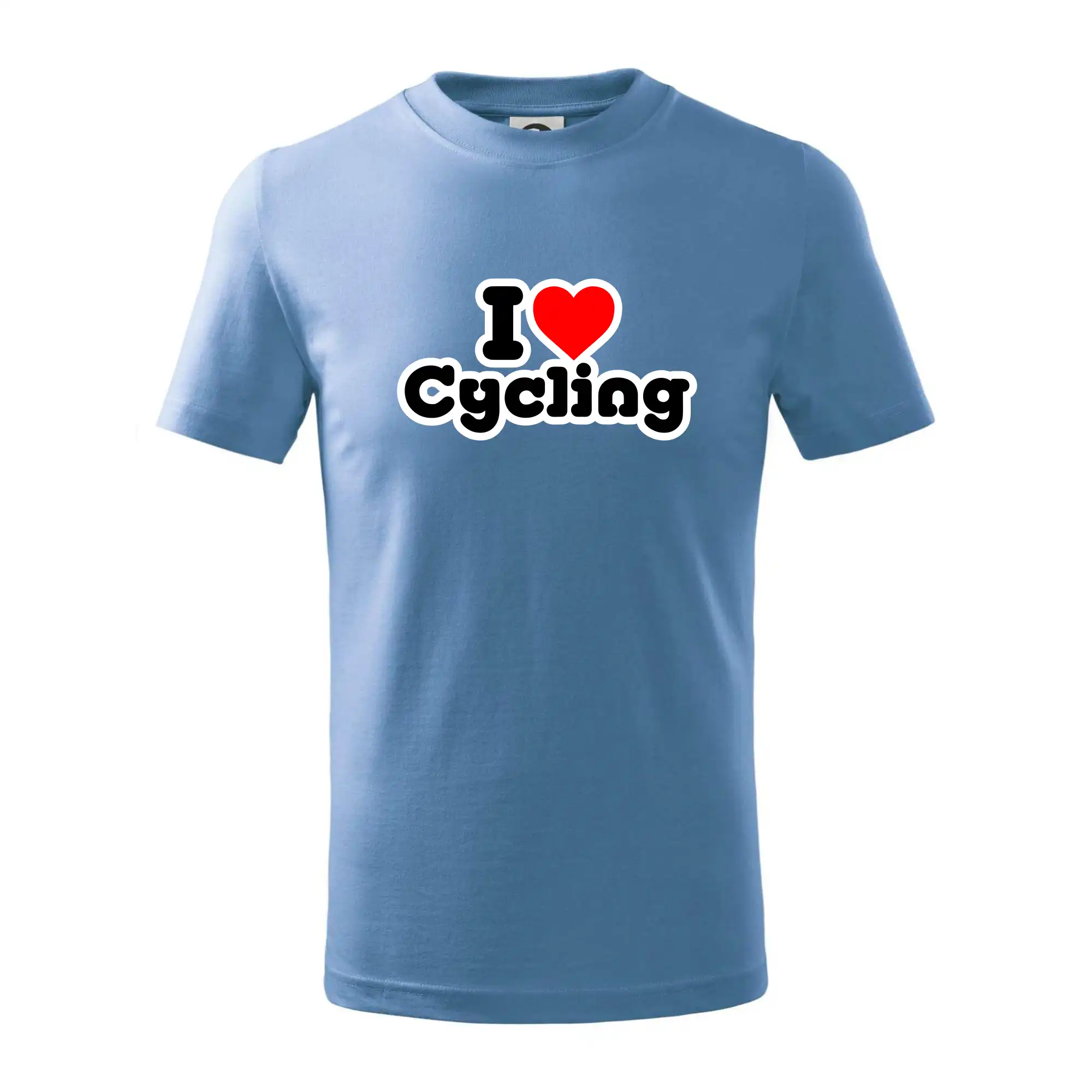 Tričko ako darček pre cyklistu - I love cycling - Tričko detské bavlnené