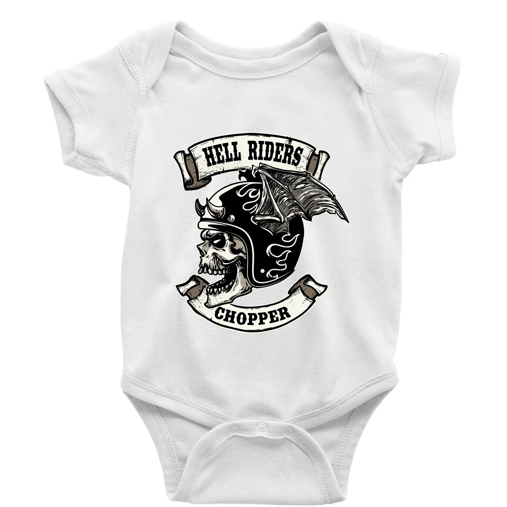 Chopper triko - Hell Riders Chopper - Body dojčenské s krátkym rukávom
