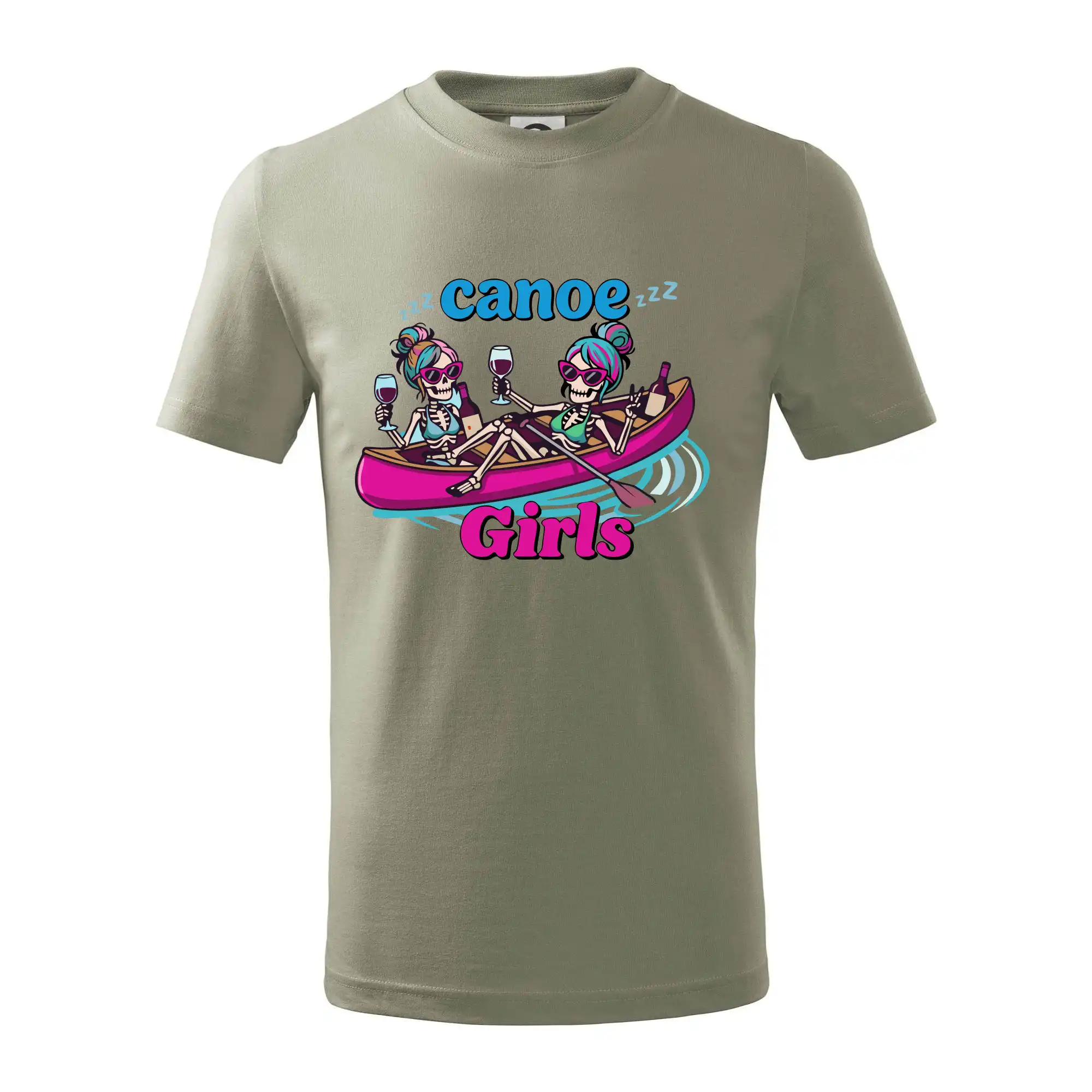 Vodácke tričká - Canoe girls - Tričko detské bavlnené
