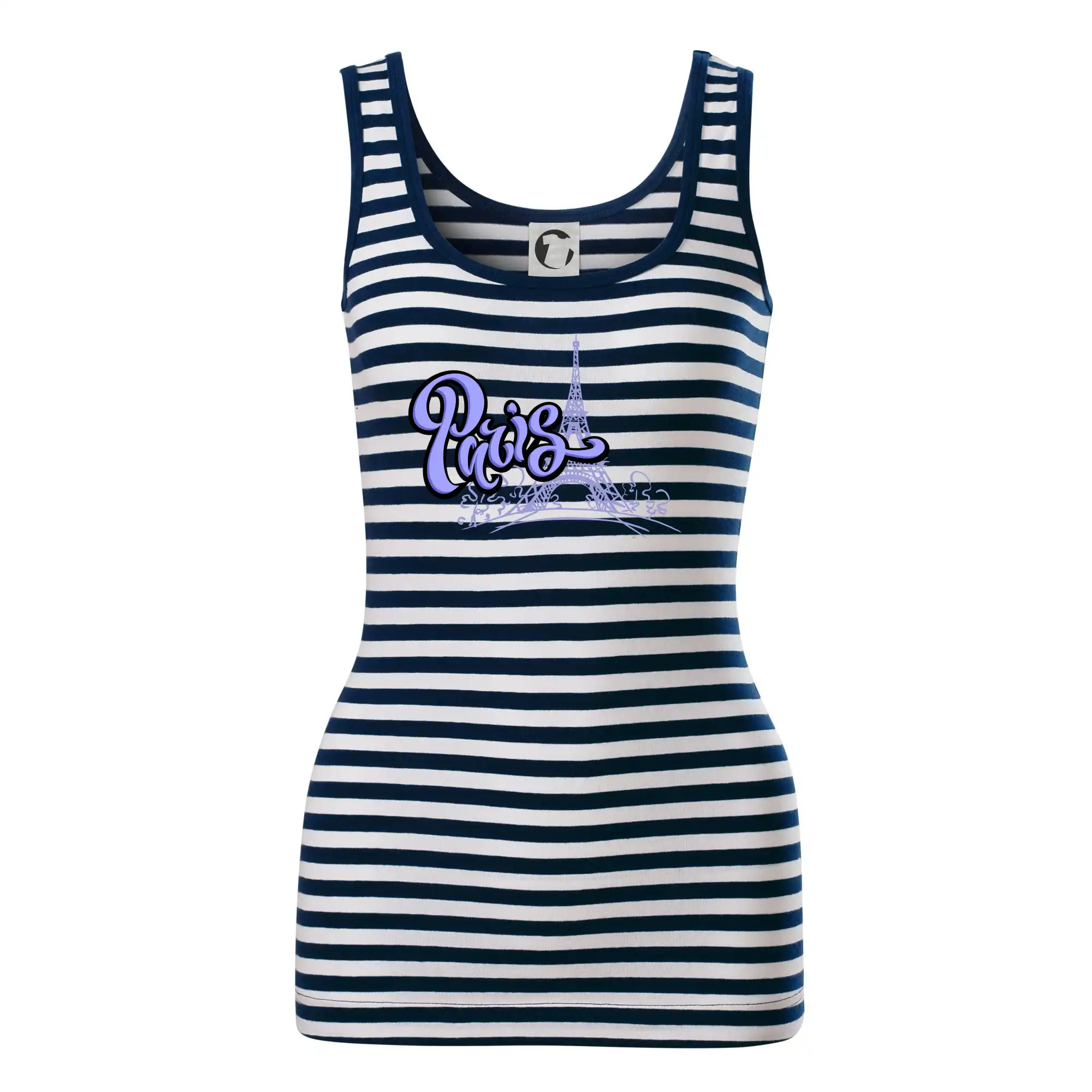 Tričká Francúzsko - Paris Lettering - Sailor tielko na vodu