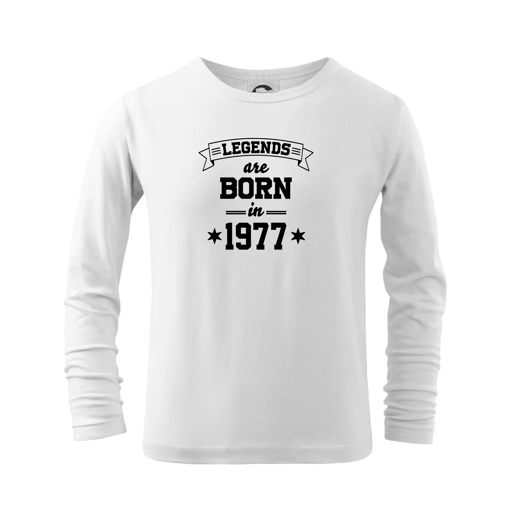 Trička s ročníkom 1977 - Legends are born in 1977 - Tričko detské Long Sleeve