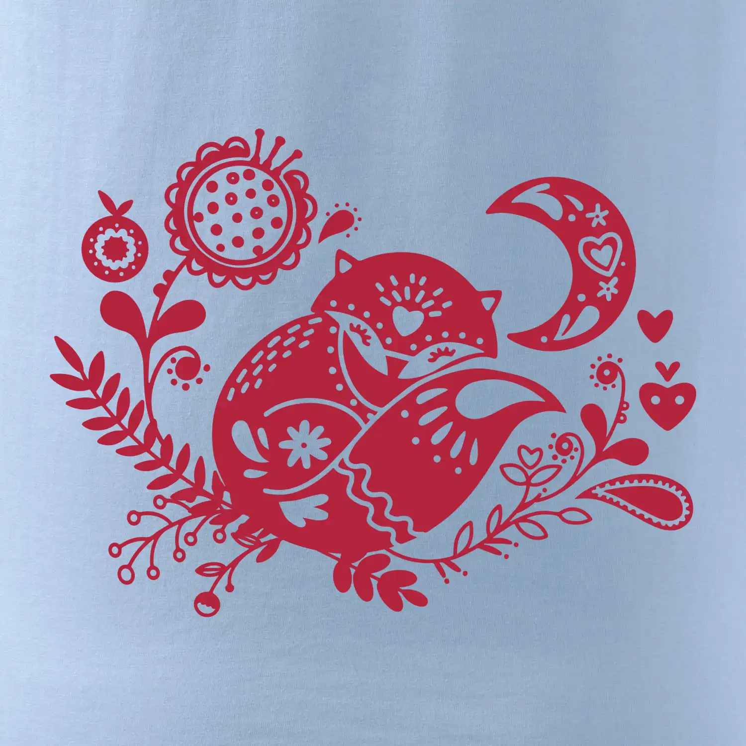 Folklor - liška spící