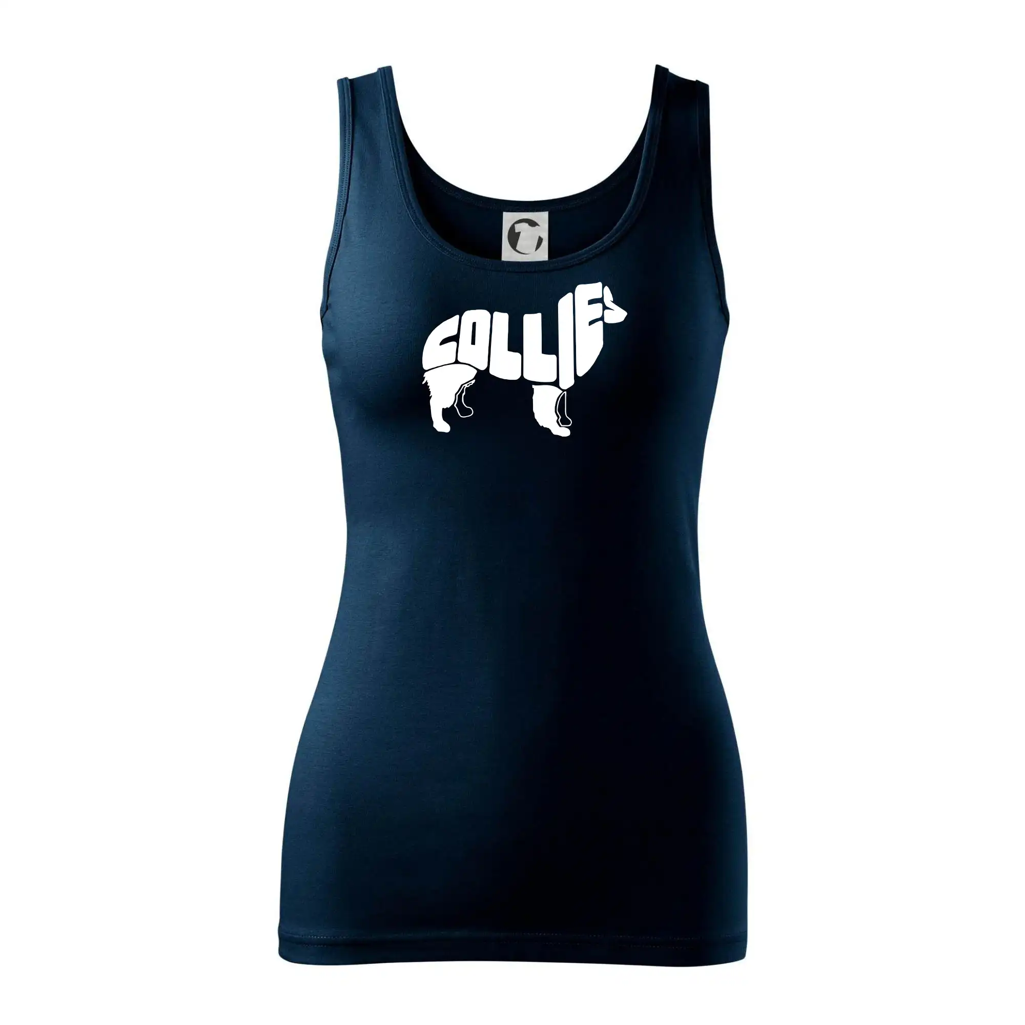 Border kolie písmo v těle