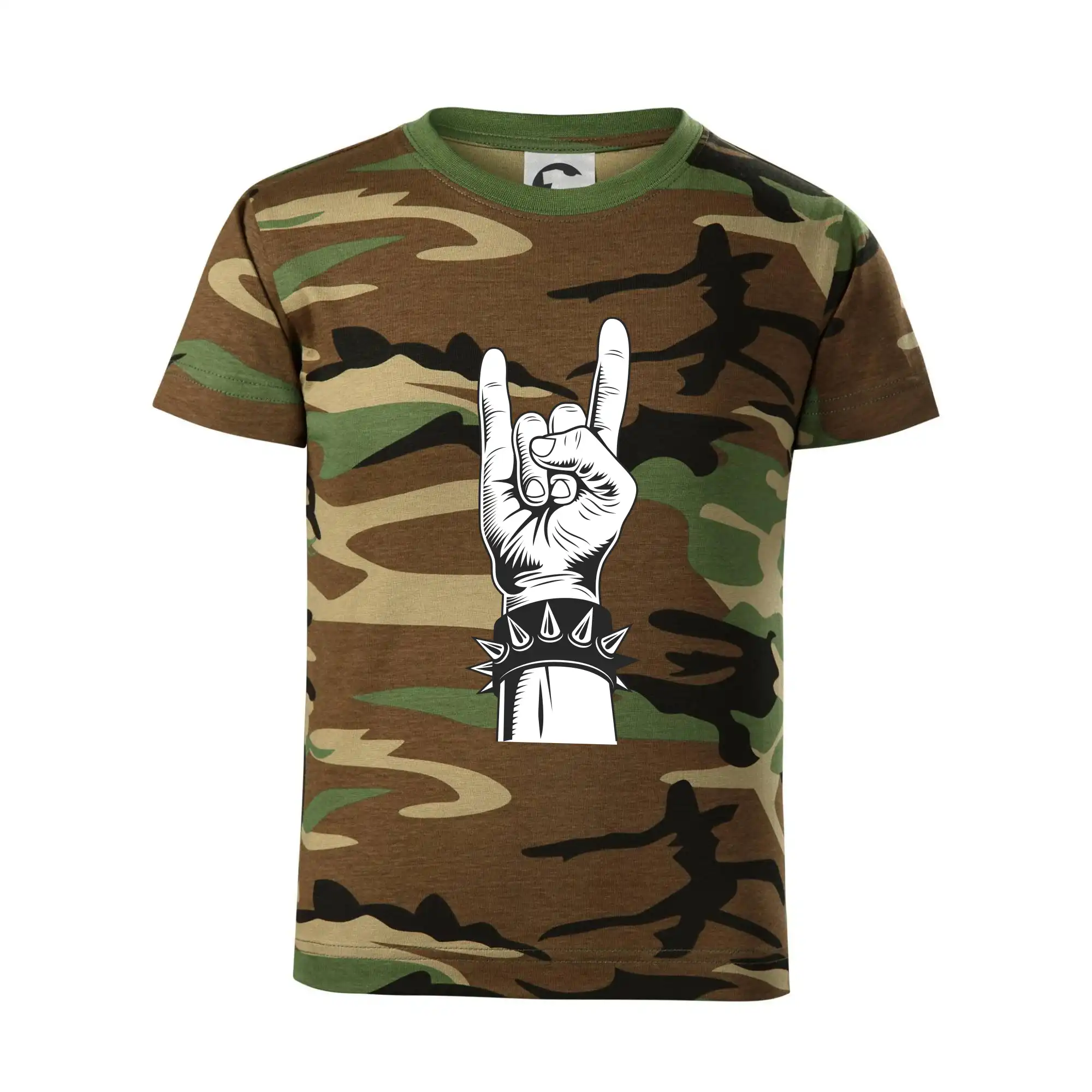 Rock ruka s náramkem