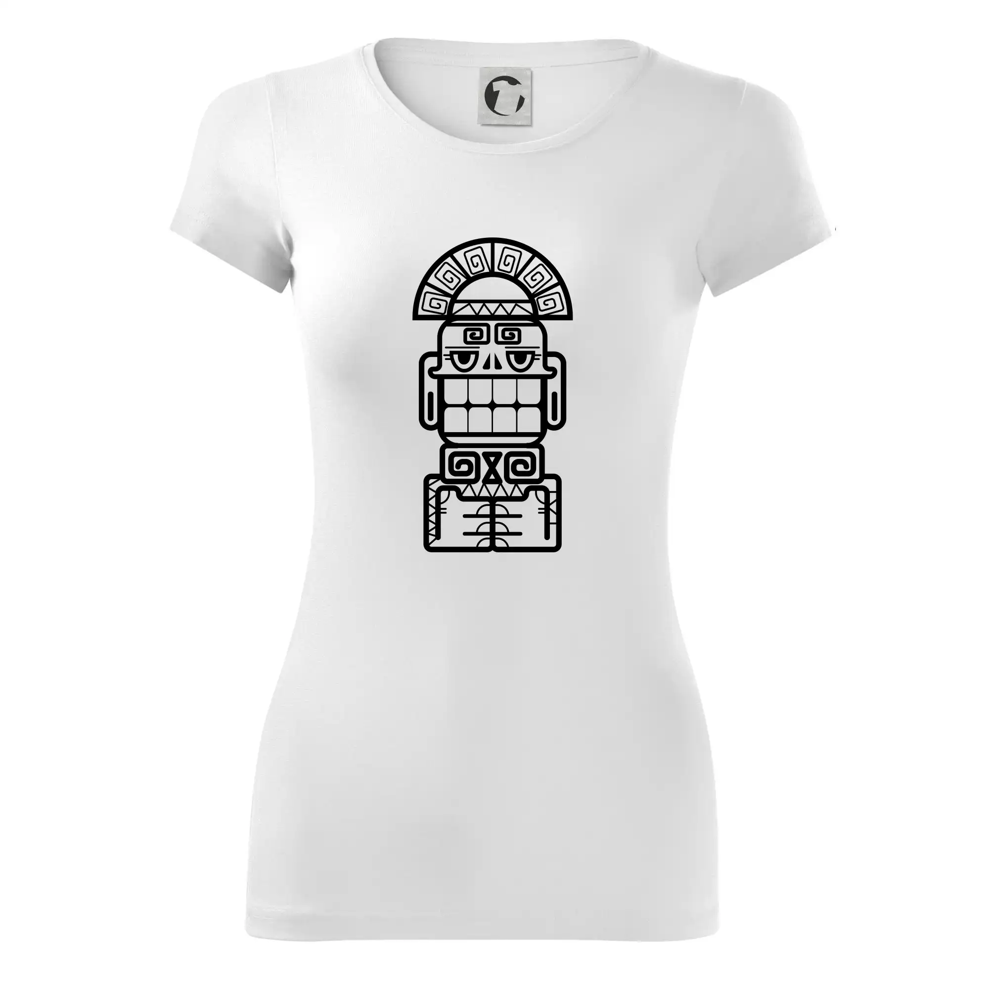 Mayové - socha se zuby