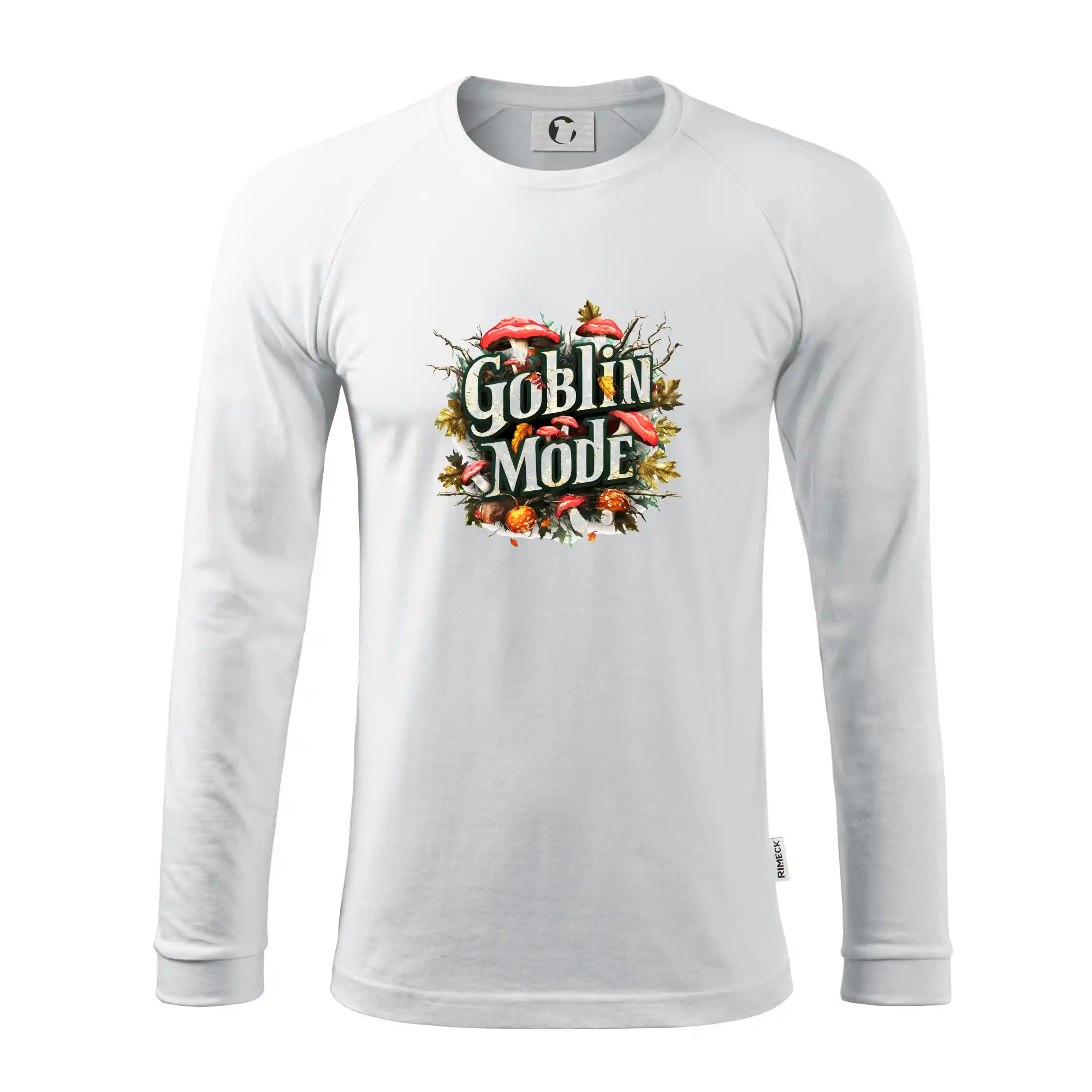 Tričká s motívmi ktoré frčia na internete - Goblincore Goblin Mode - Pánske tričko s dlhým rukávom LS130