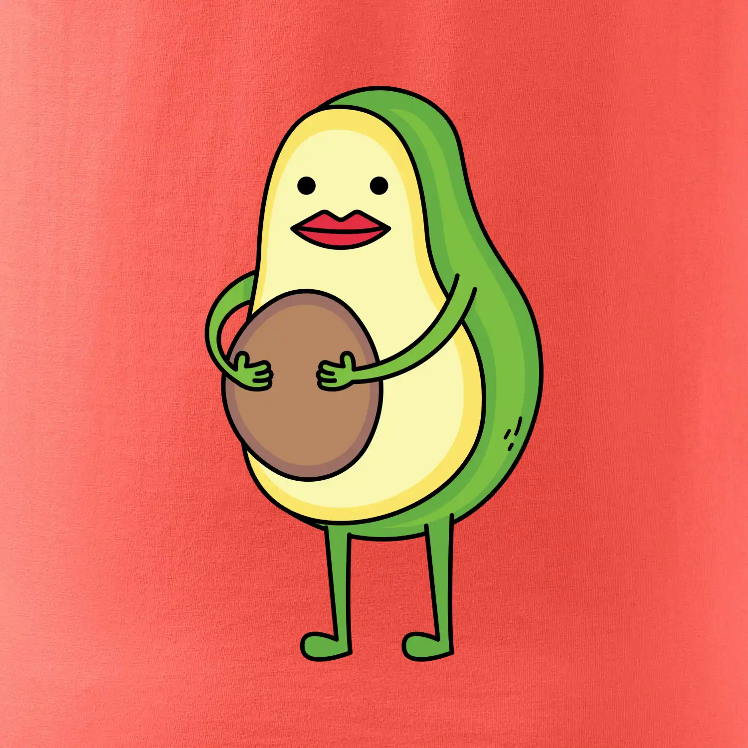 Párové triko - avokádo