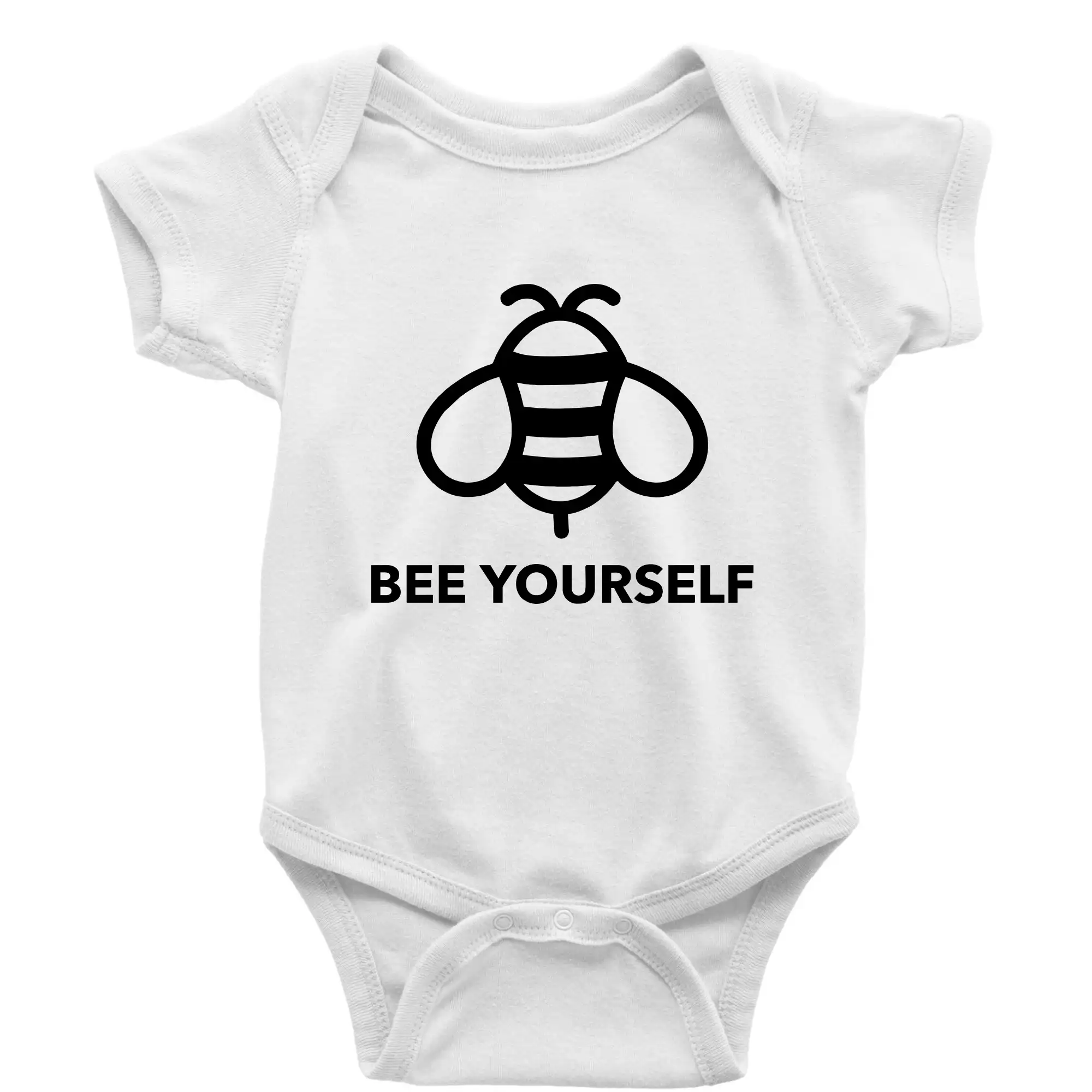 Tričká na párty - Bee yourself - Body dojčenské s krátkym rukávom