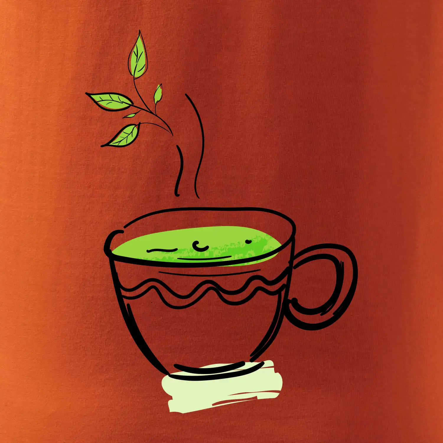 Hot matcha
