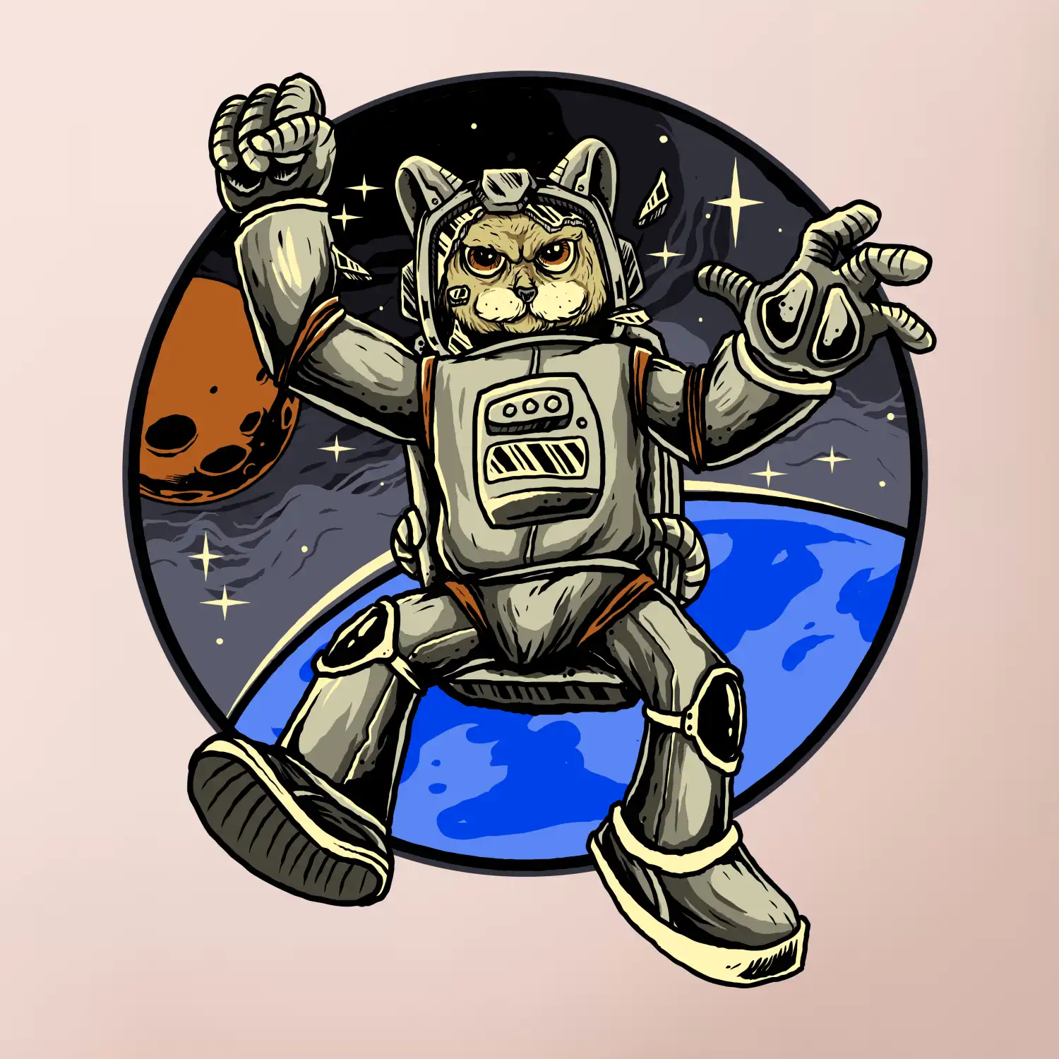 Kočičí astronaut