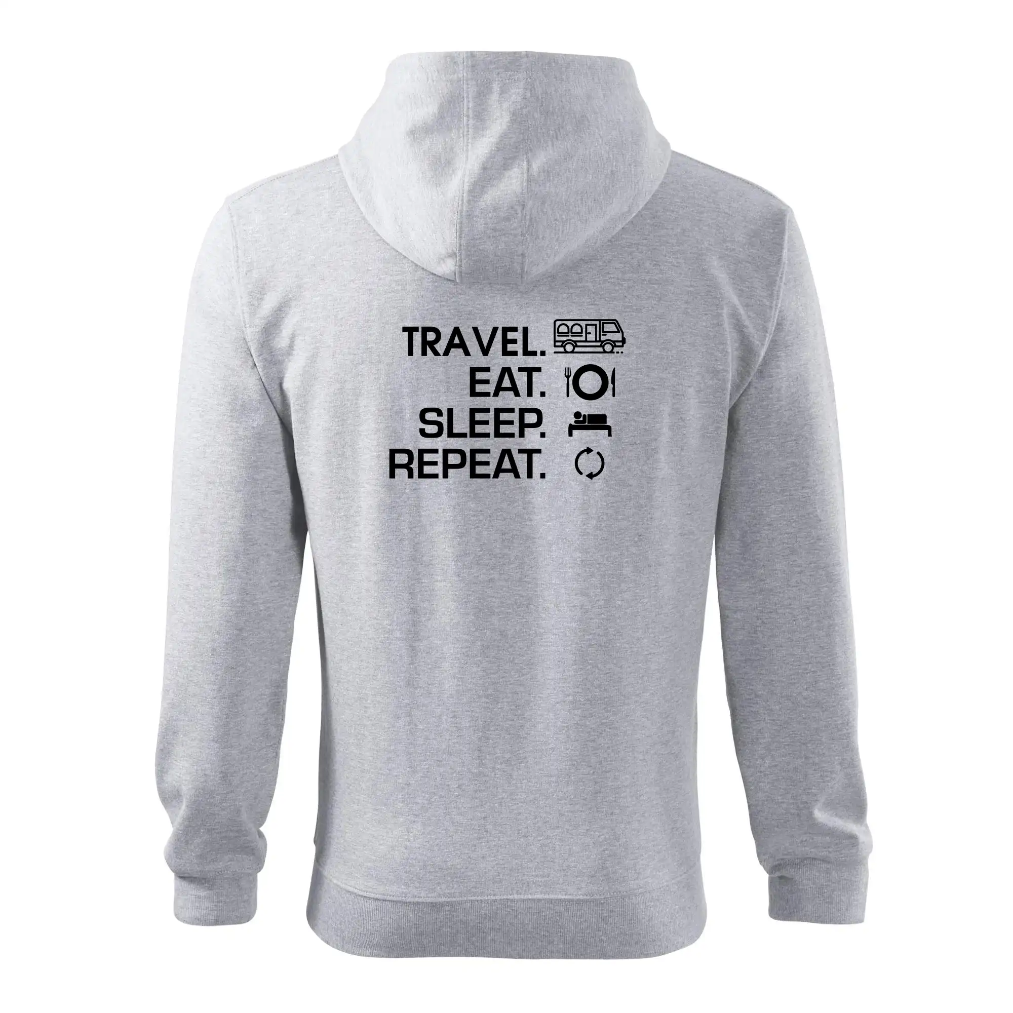 Eat sleep travel - Van