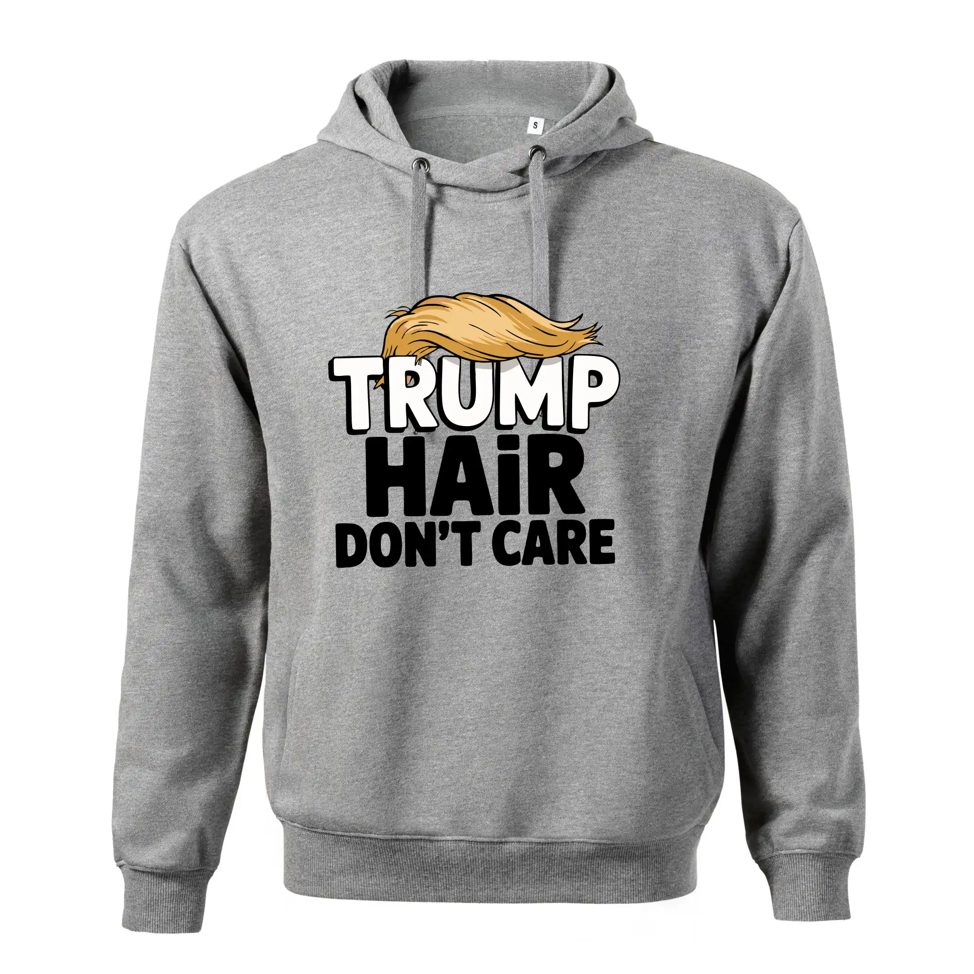 Trump hair dont care