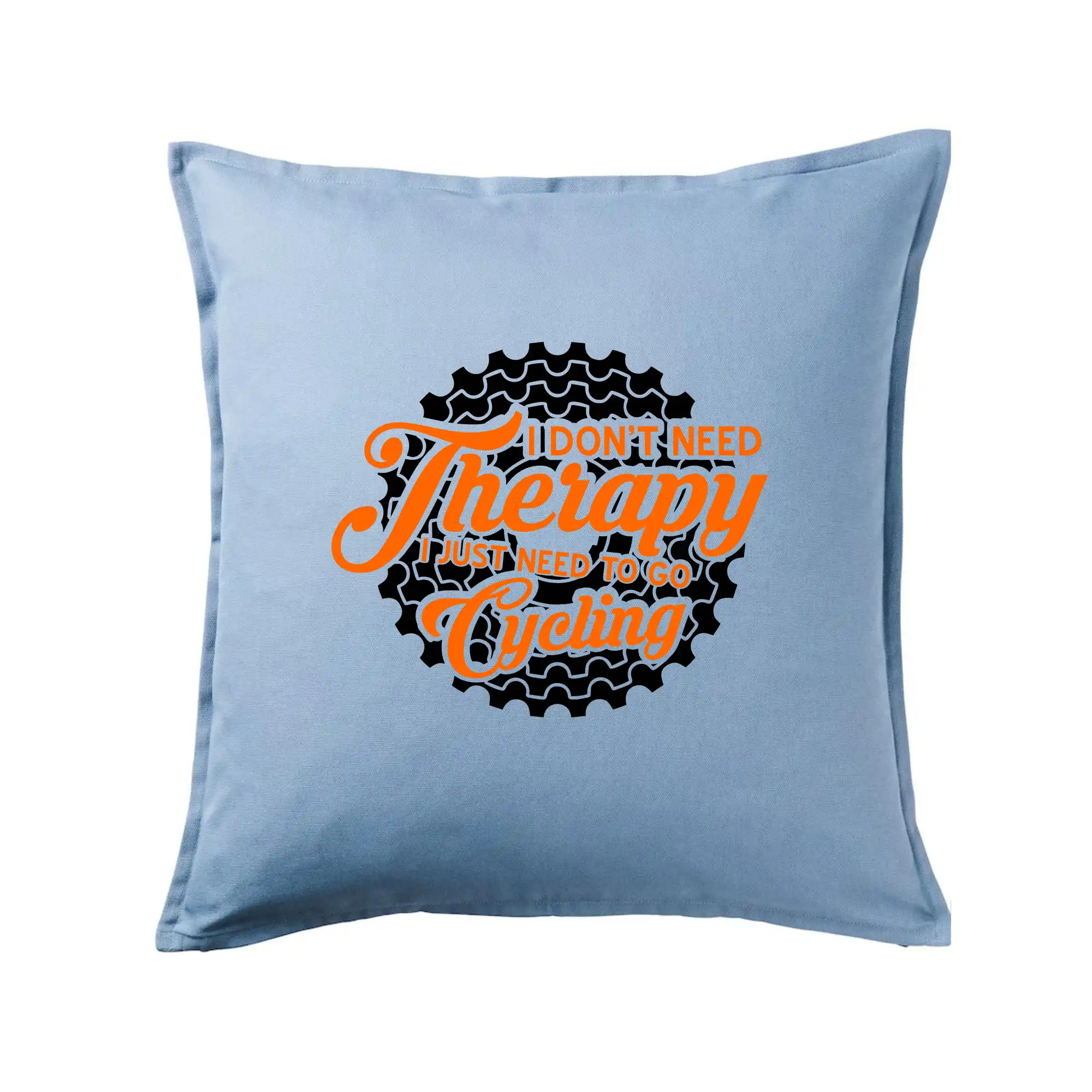 Tričko ako darček pre cyklistu - I don't need therapy cycling - Vankúš 50x50