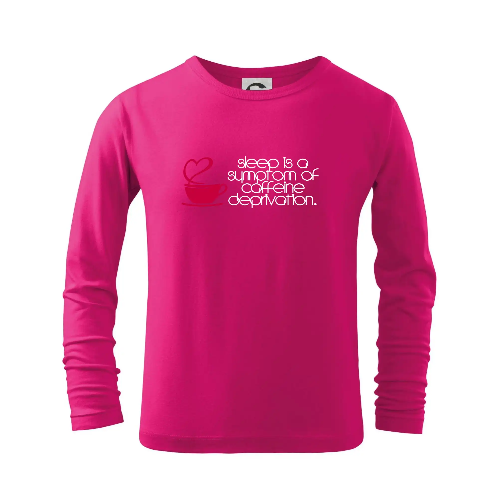 Motívy pre baristu a milovníkov kávy - Sleep Coffeine - Tričko detské Long Sleeve