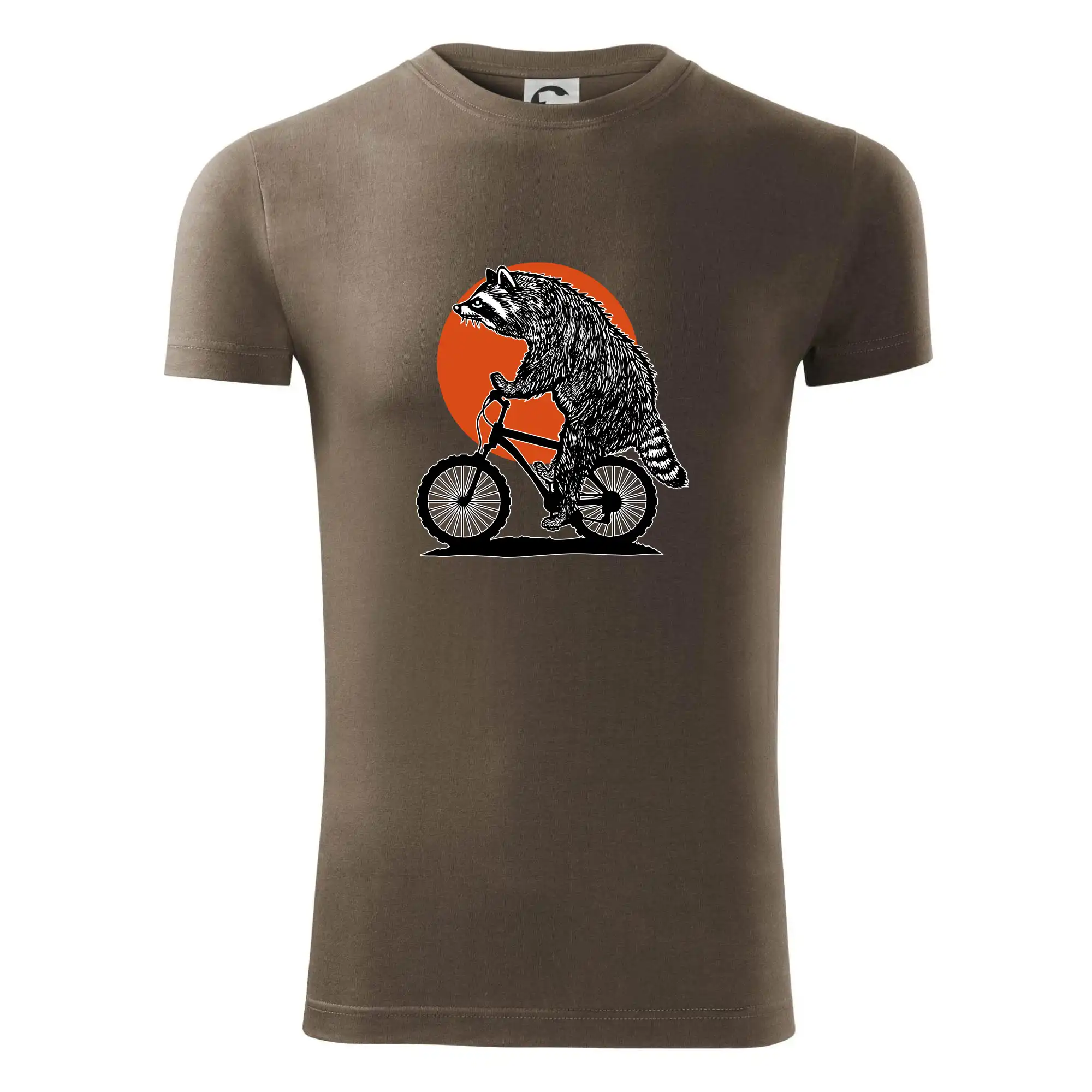 Tričko ako darček pre cyklistu - MTB mýval - Viper FIT - Pánske zúžené tričko
