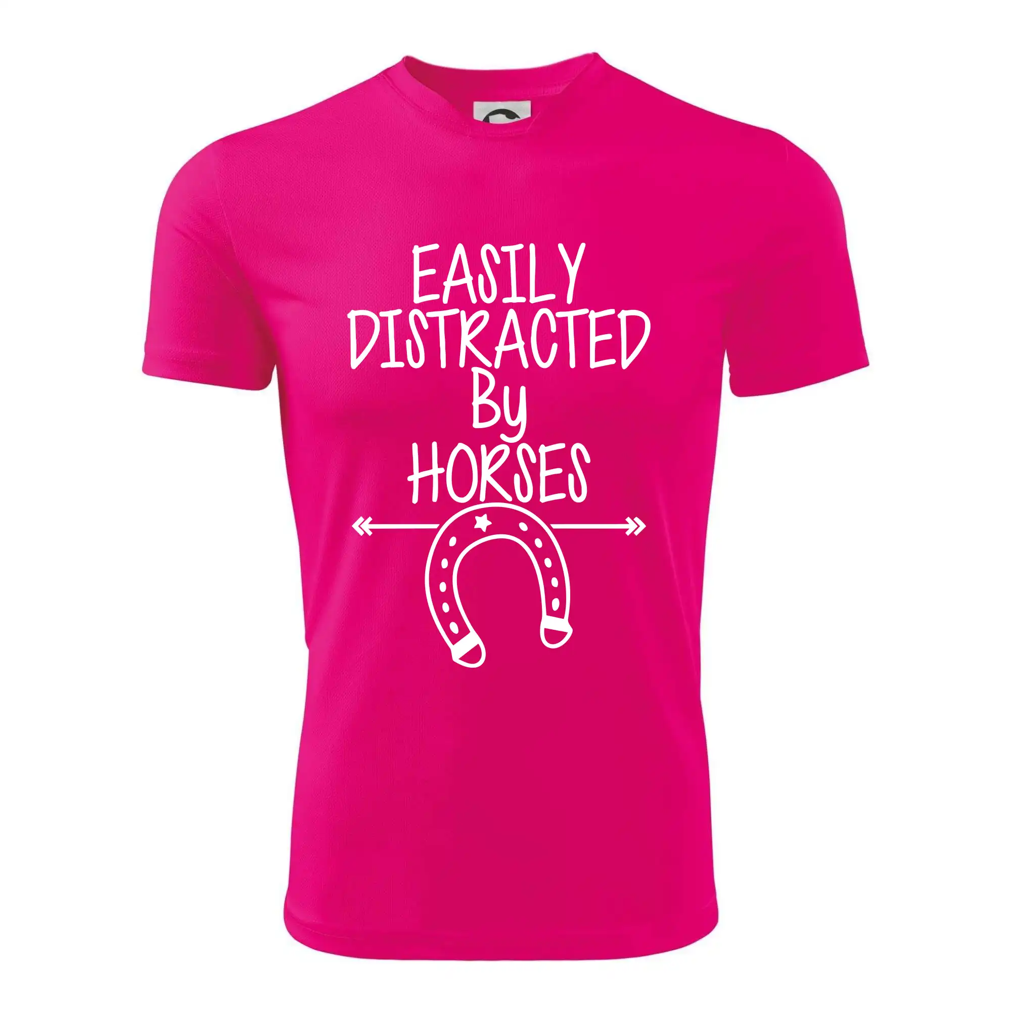 Tričká s koňmi - Easily Distracted by Horse - Detské tričko športové