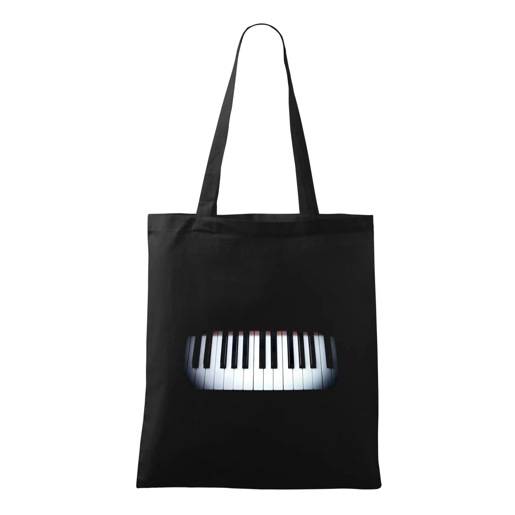 Piano v tme - Taška bavlnená