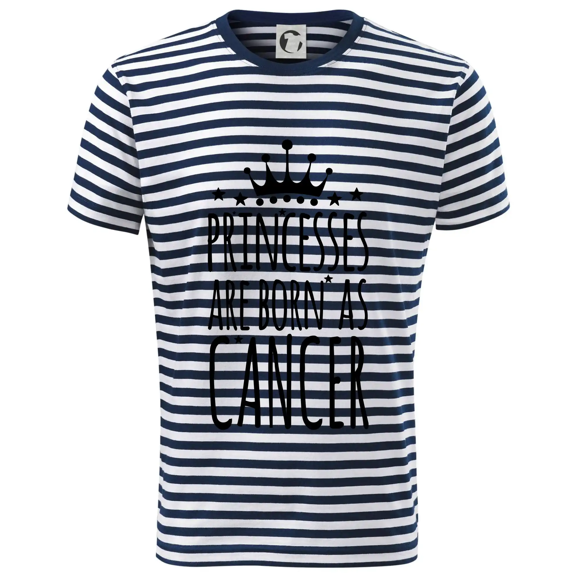 Tričká Rak - Princesses are born as Cancer - Rak - Dětské triko na vodu