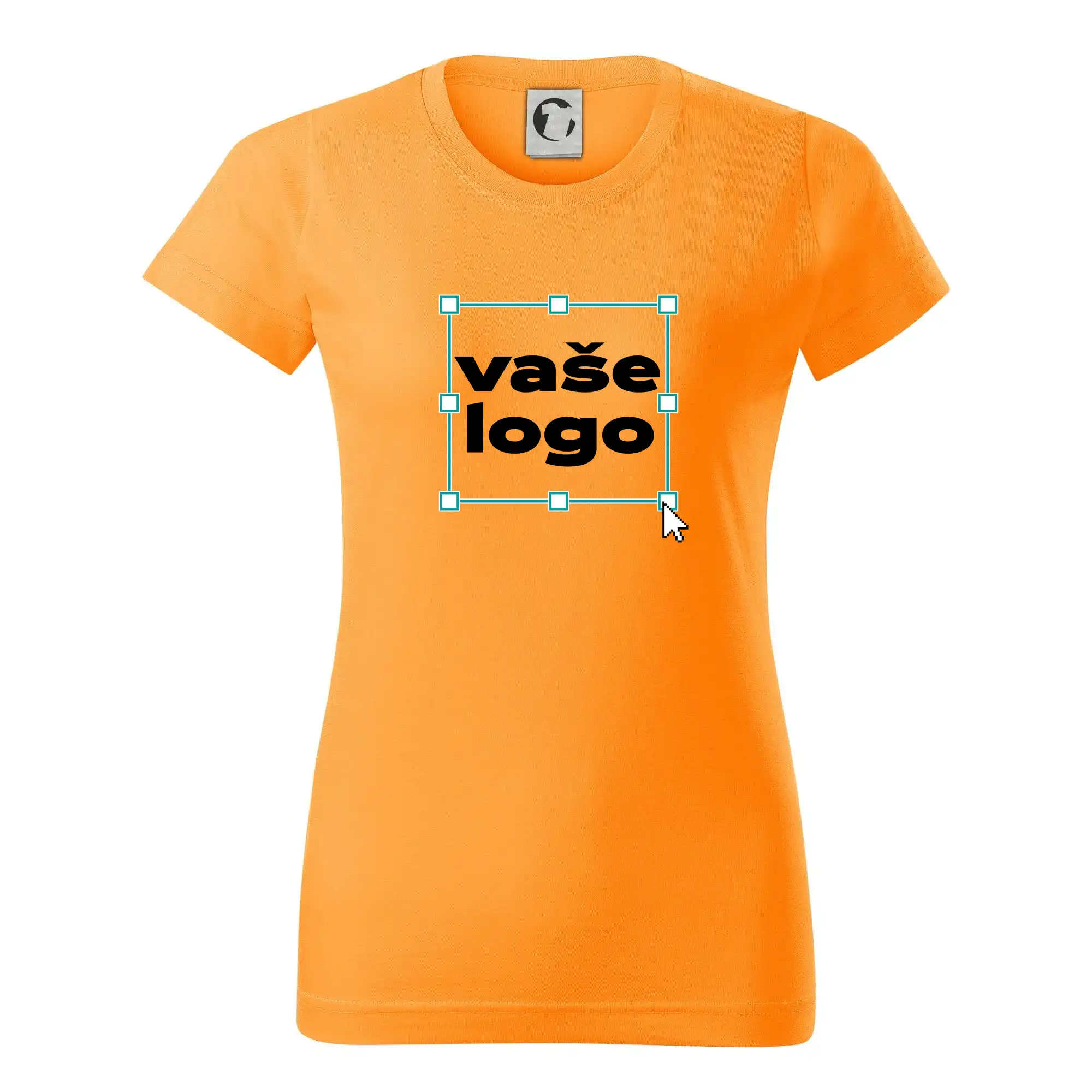 MyShirt tričká - Vlastné logo - Tričko alebo mikina - Dámske tričko basic - ľahko voľnejšie a dlhšie