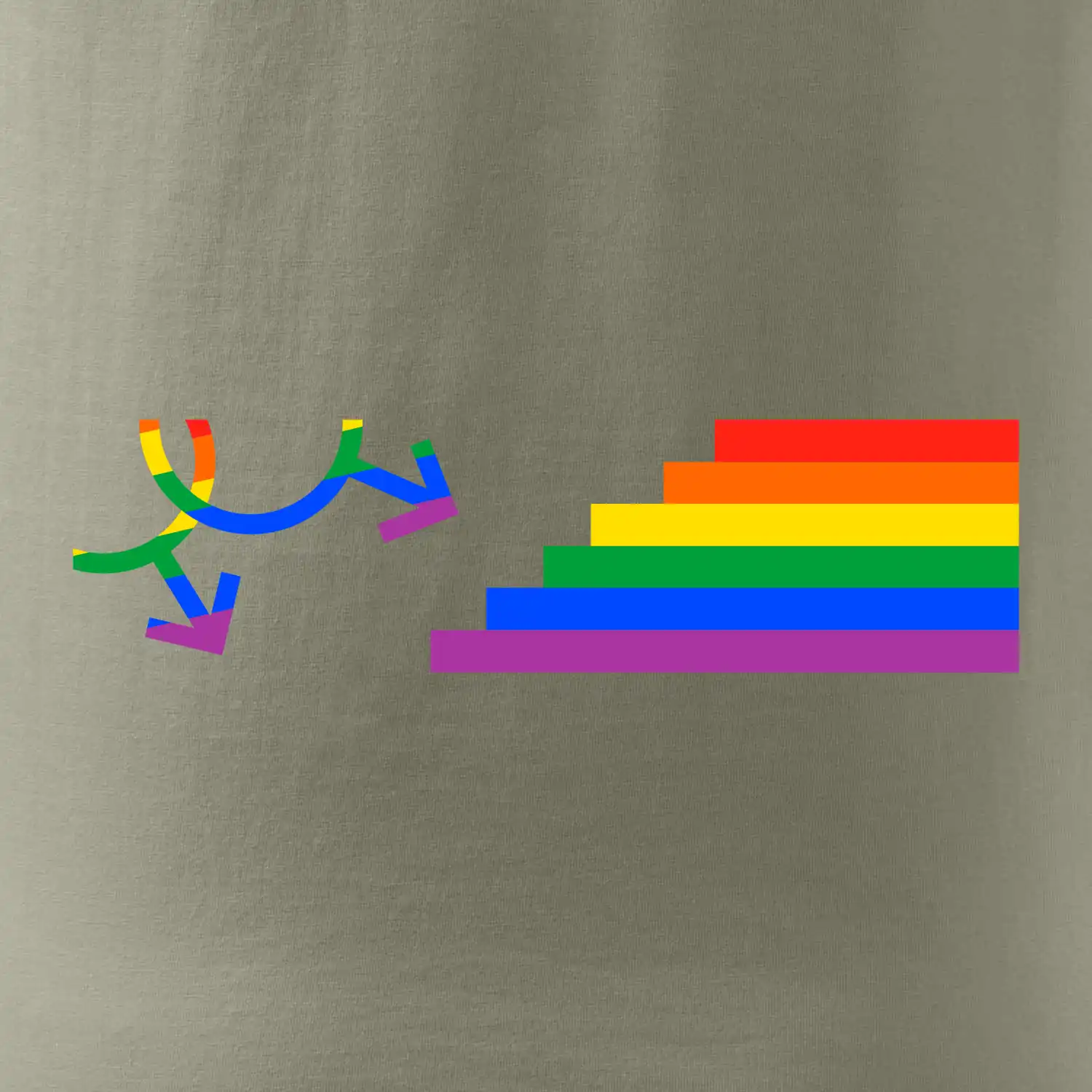 Gay symbol duha