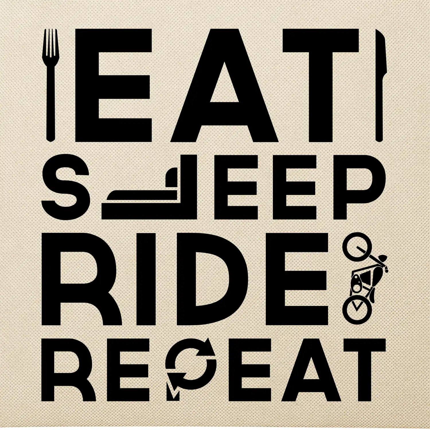 Eat sleep ride moto