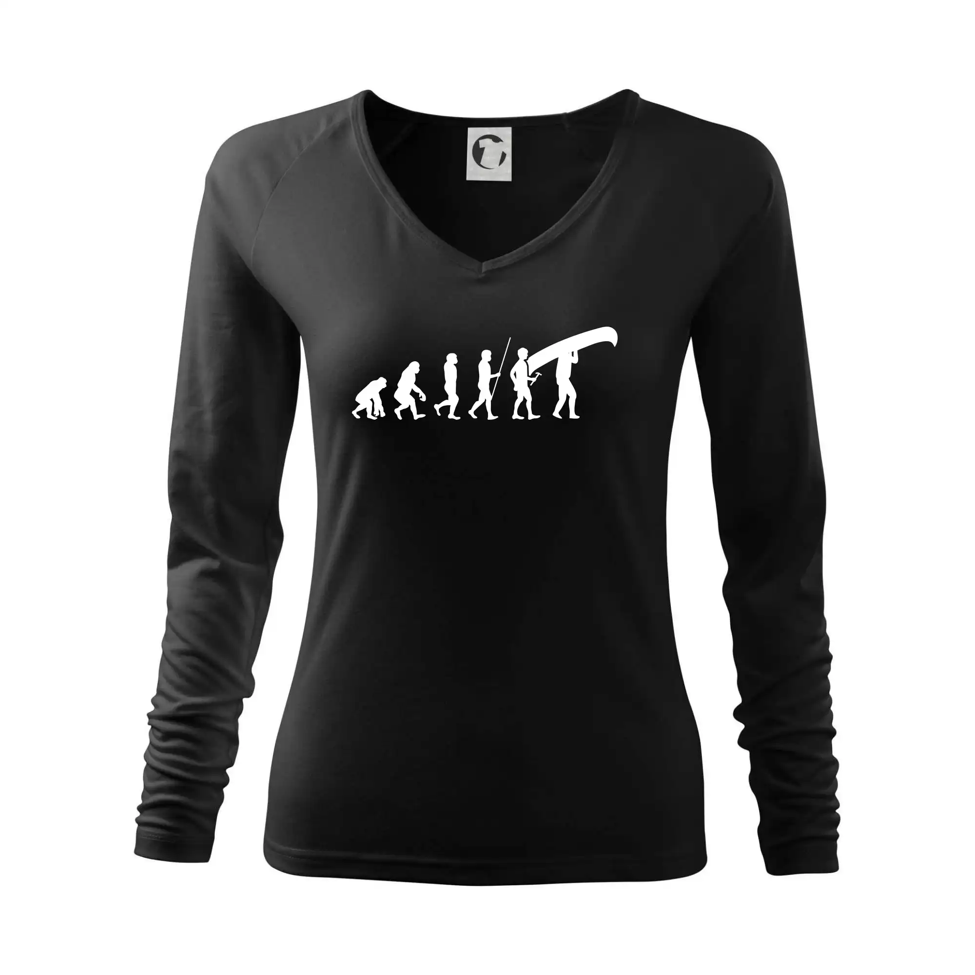 Evoluce kanoe nad hlavou