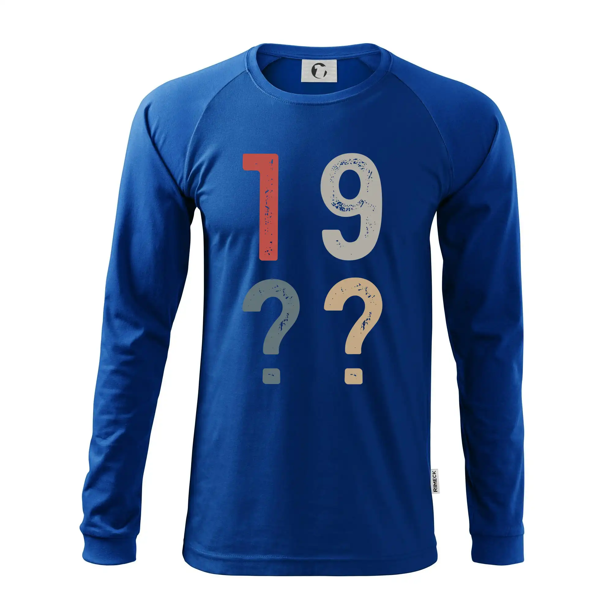 Vintage číslice - vlastní rok